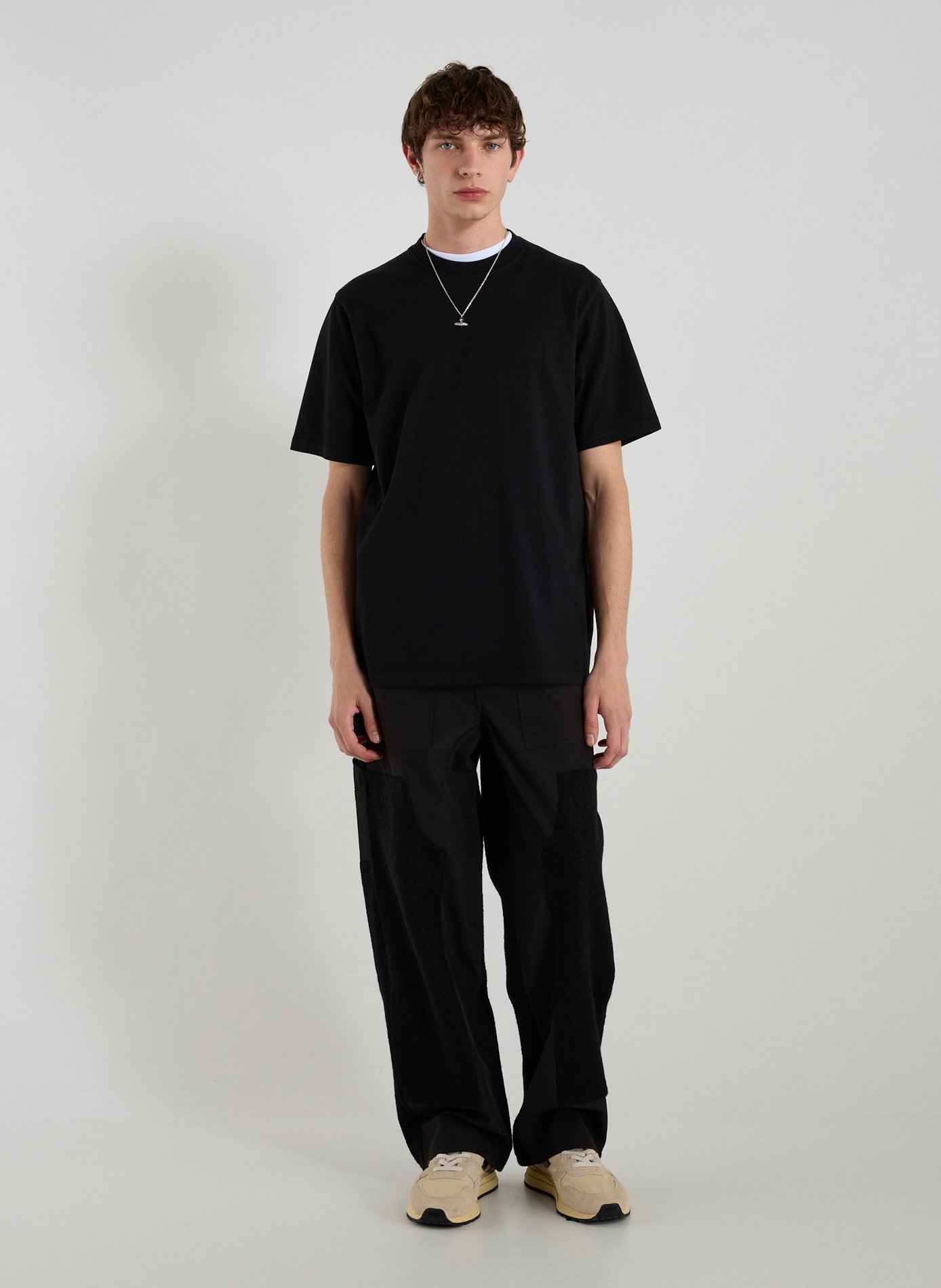 T-shirt col rond en coton ARTE ANTWERP Noir