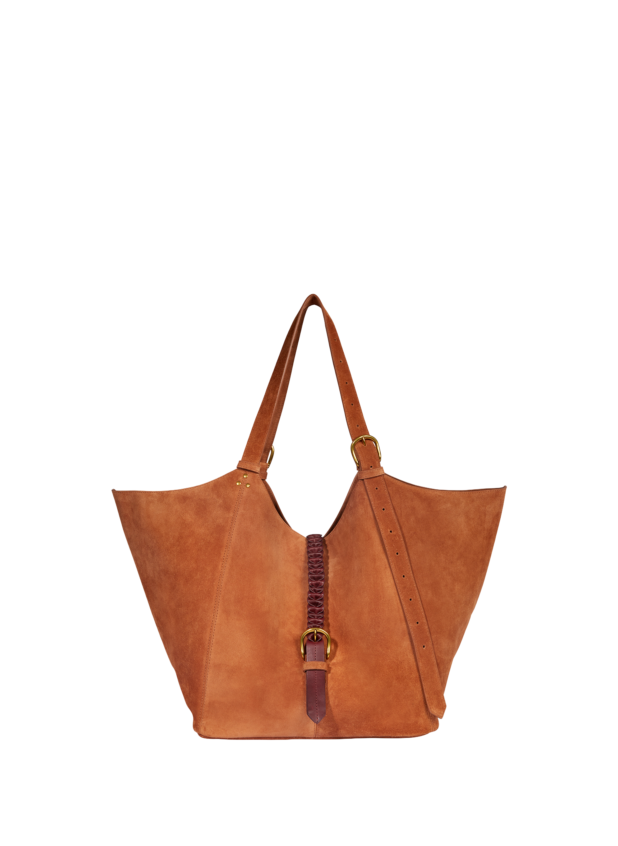 Joseph calfskin leather tote bag JÉRÔME DREYFUSS Brown