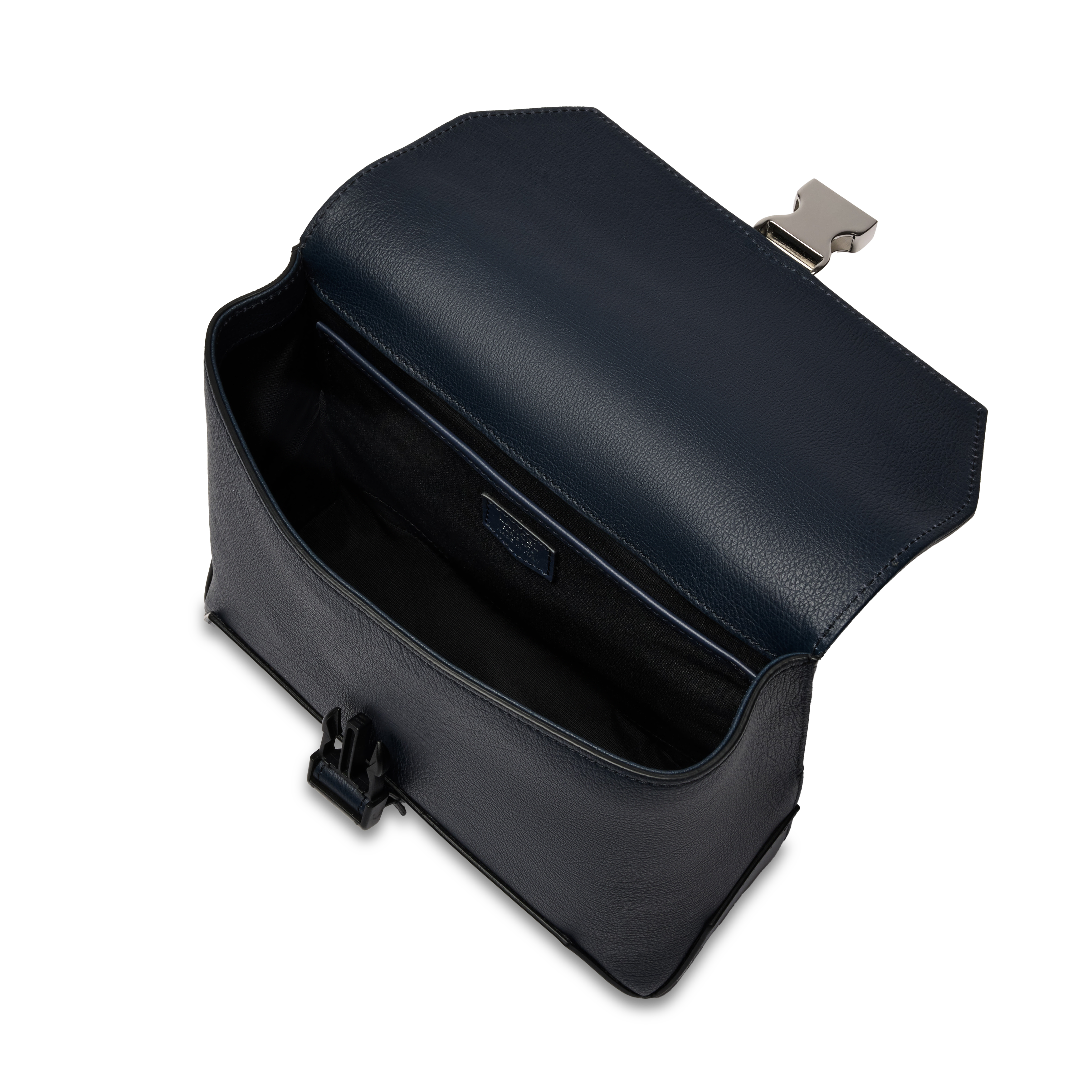 Sac messenger m milo de lancel en cuir LANCEL Bleu