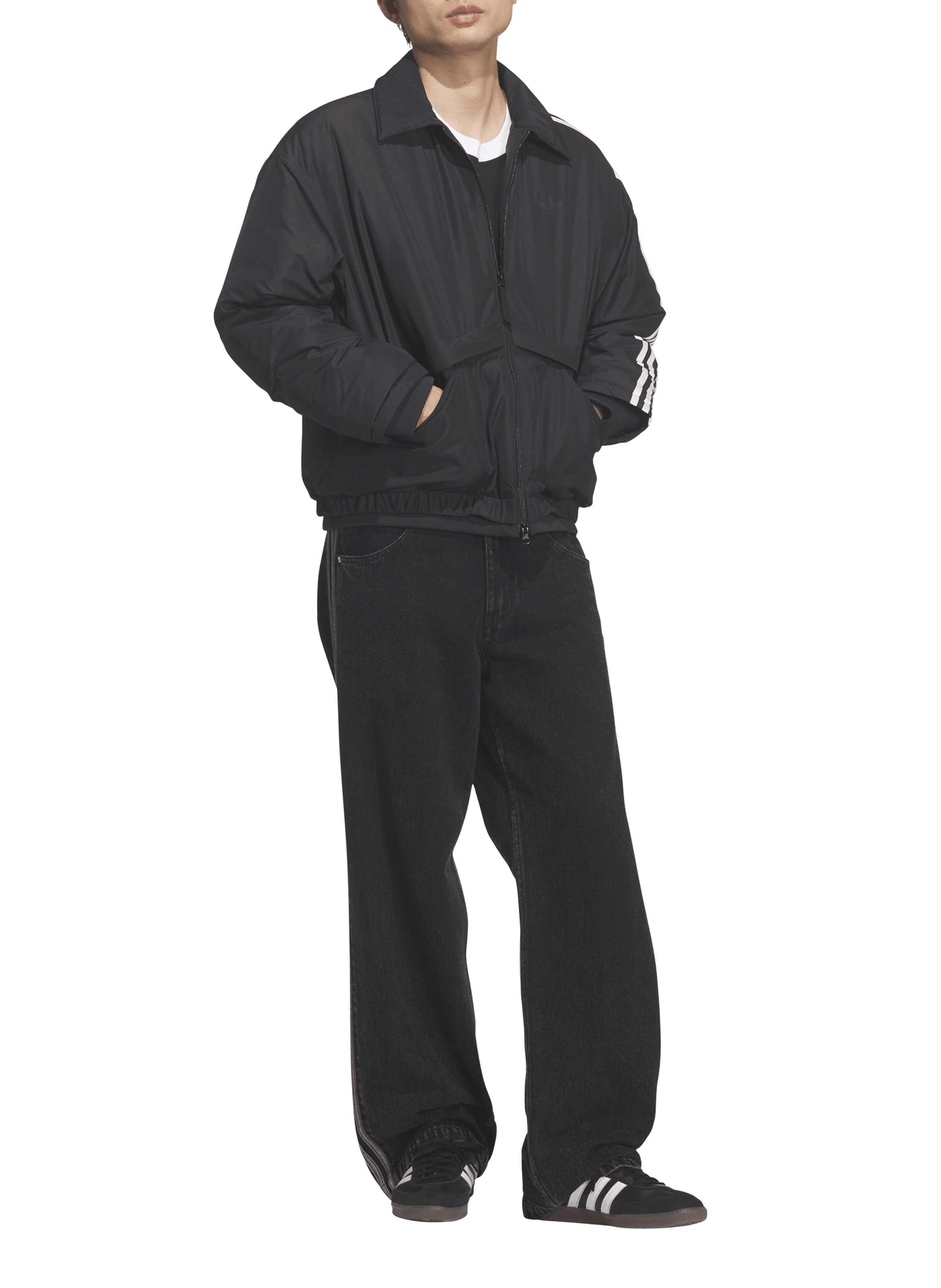 Oversized Premium Essentials 3S Jacket ADIDAS Black