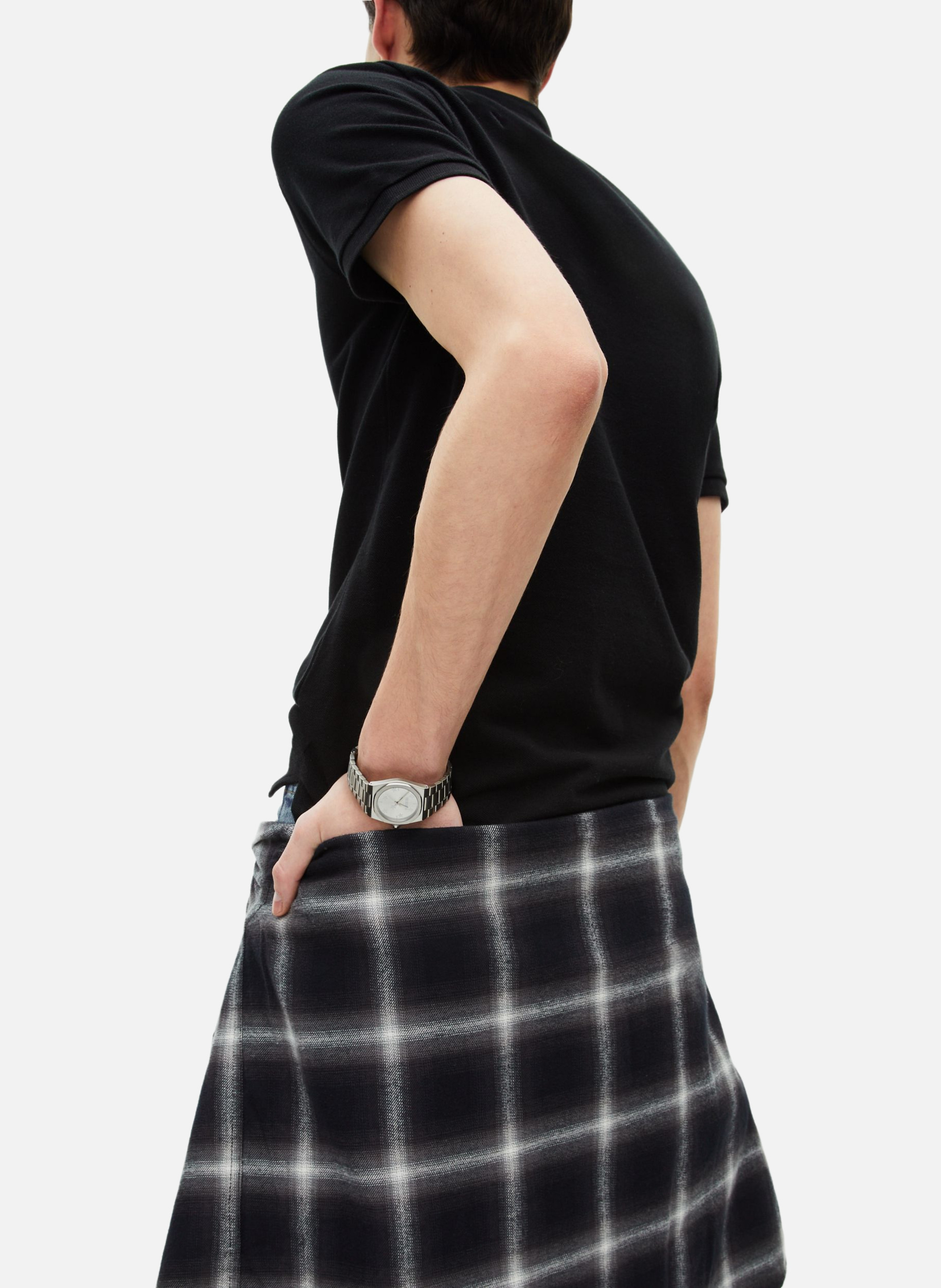 Polo en coton col officier THE KOOPLES Noir