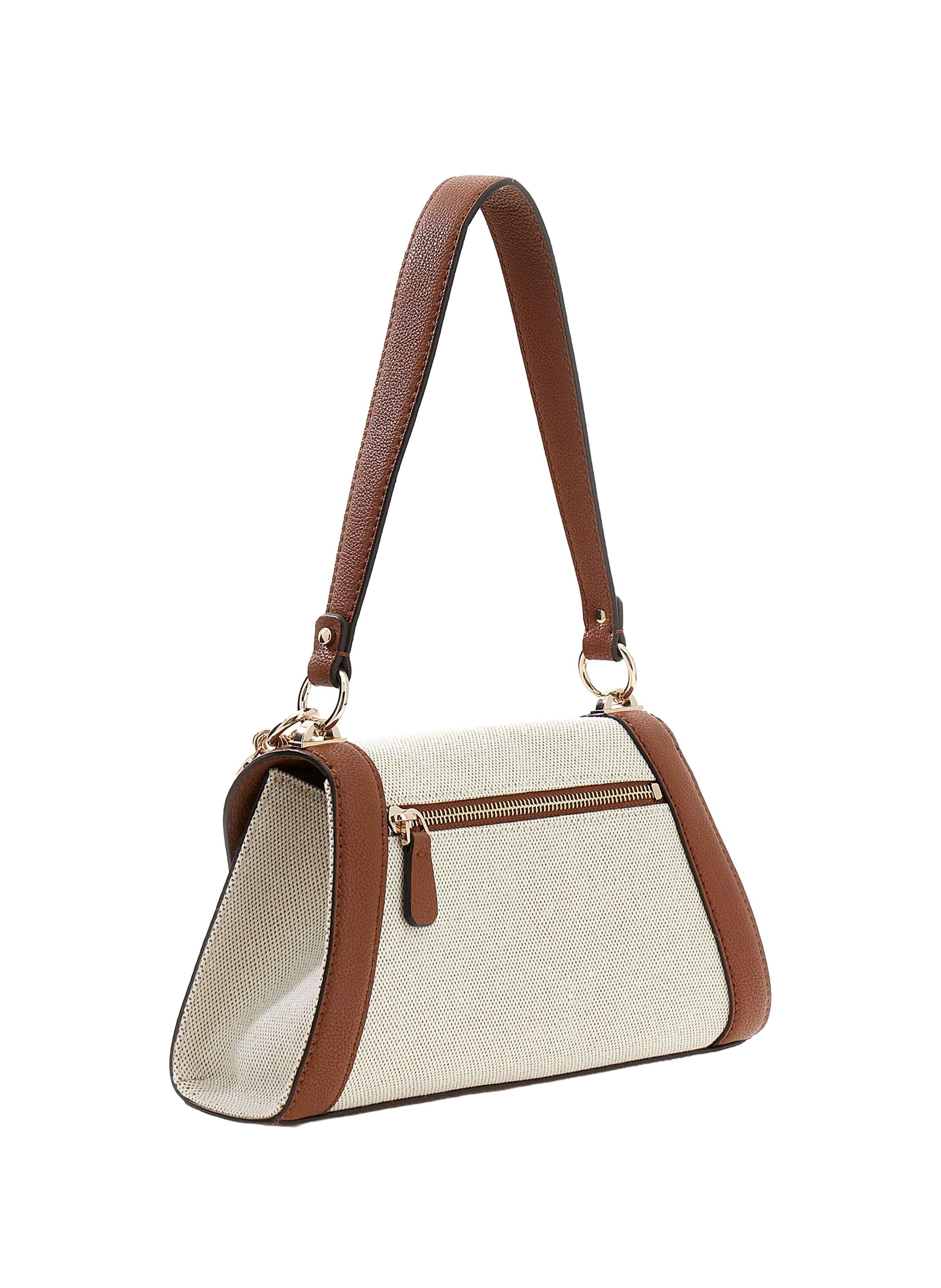 Sac à bandoulière bicolore en coton mélangé GUESS Multicolore