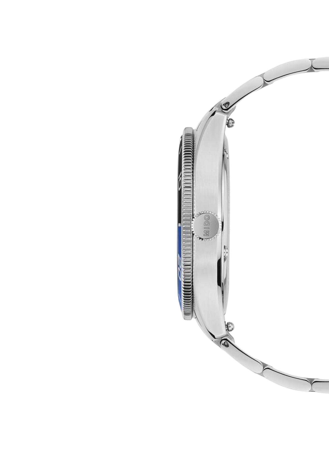 Montre analogique Ocean Star 39 en acier inoxydable MIDO Bleu
