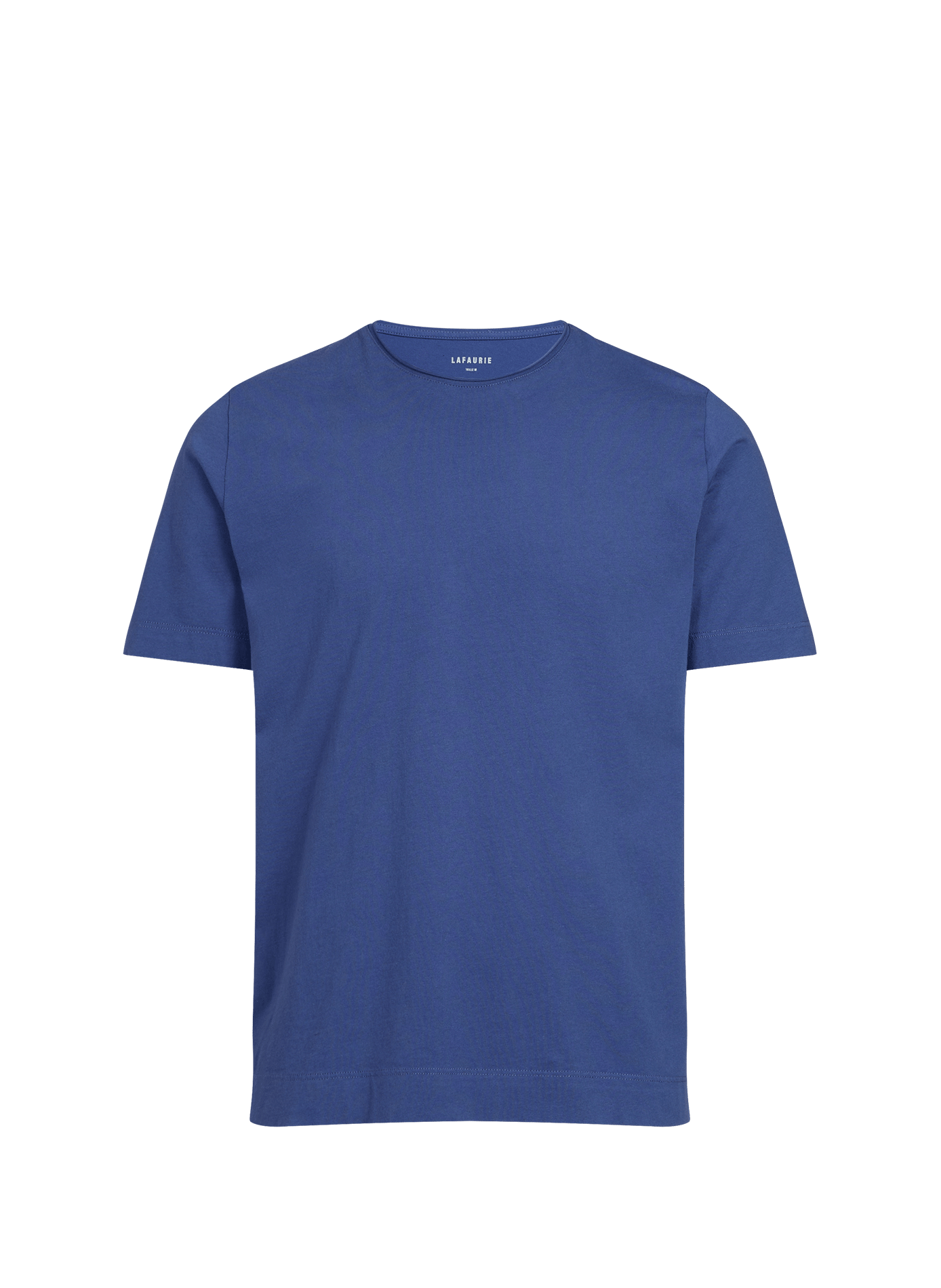 Plain Cotton T-shirt LAFAURIE Blue