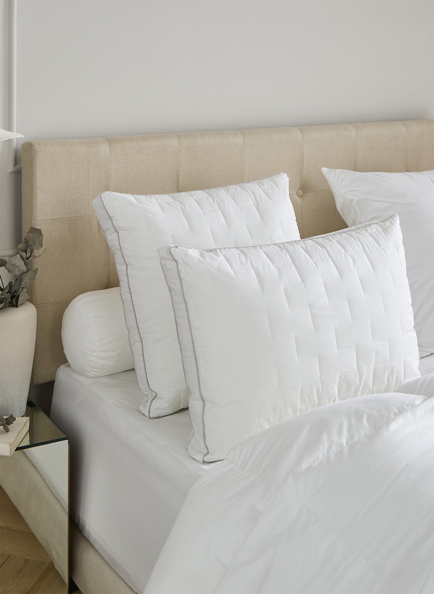 Oreiller normann - moelleux DROUAULT Blanc