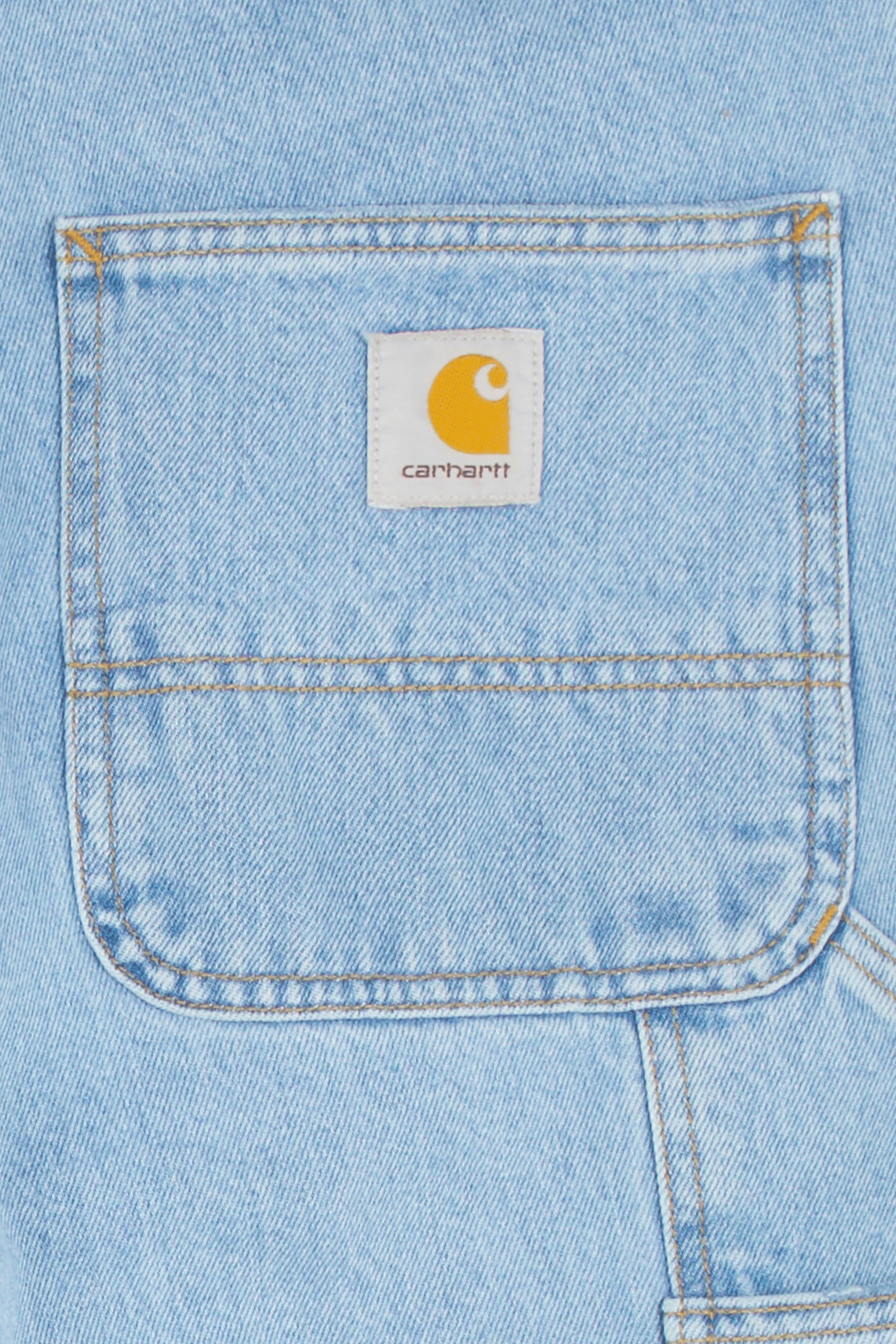 Short single knee short CARHARTT WIP Bleu