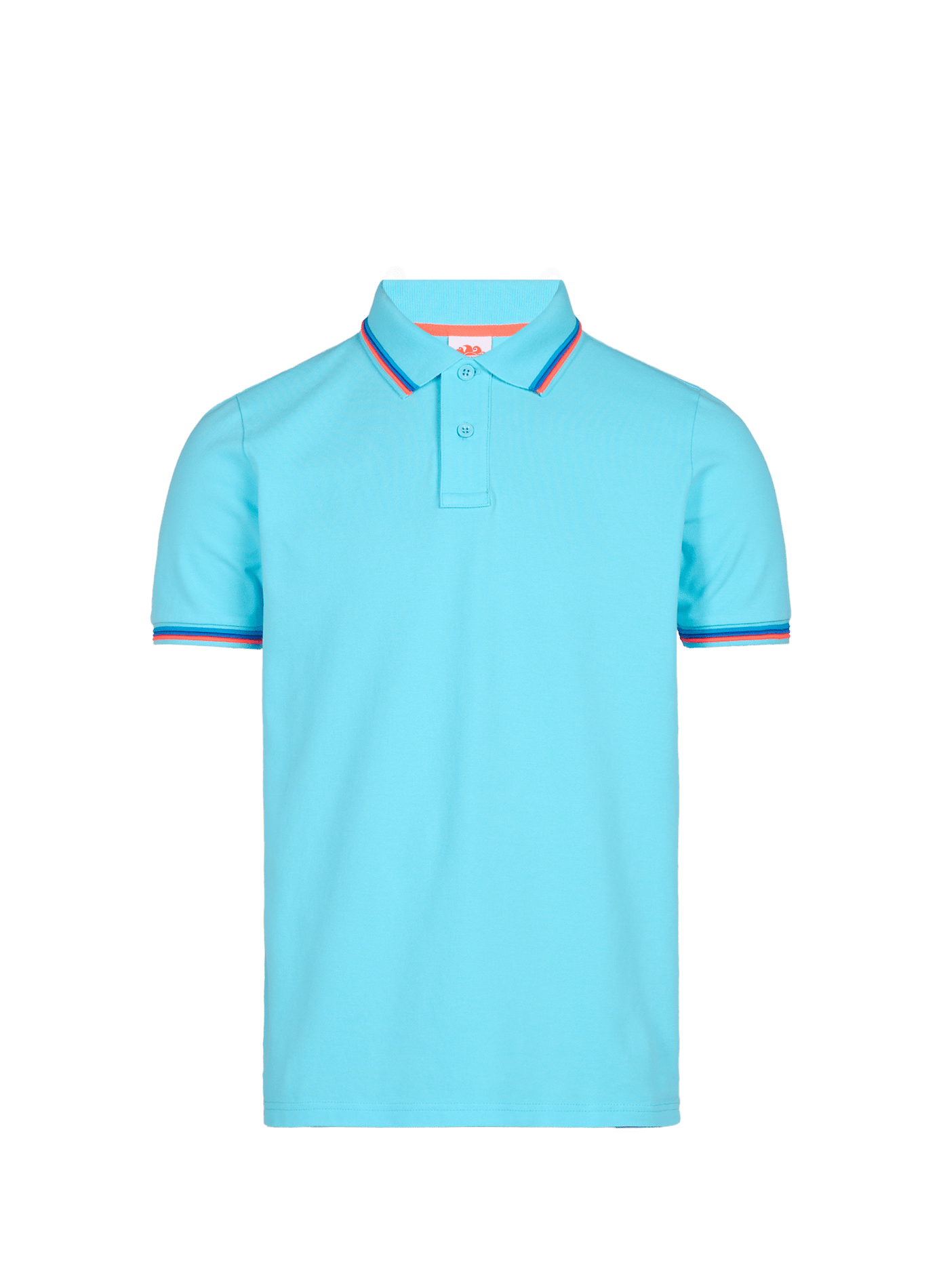 Cotton-blend polo shirt SUNDEK Blue
