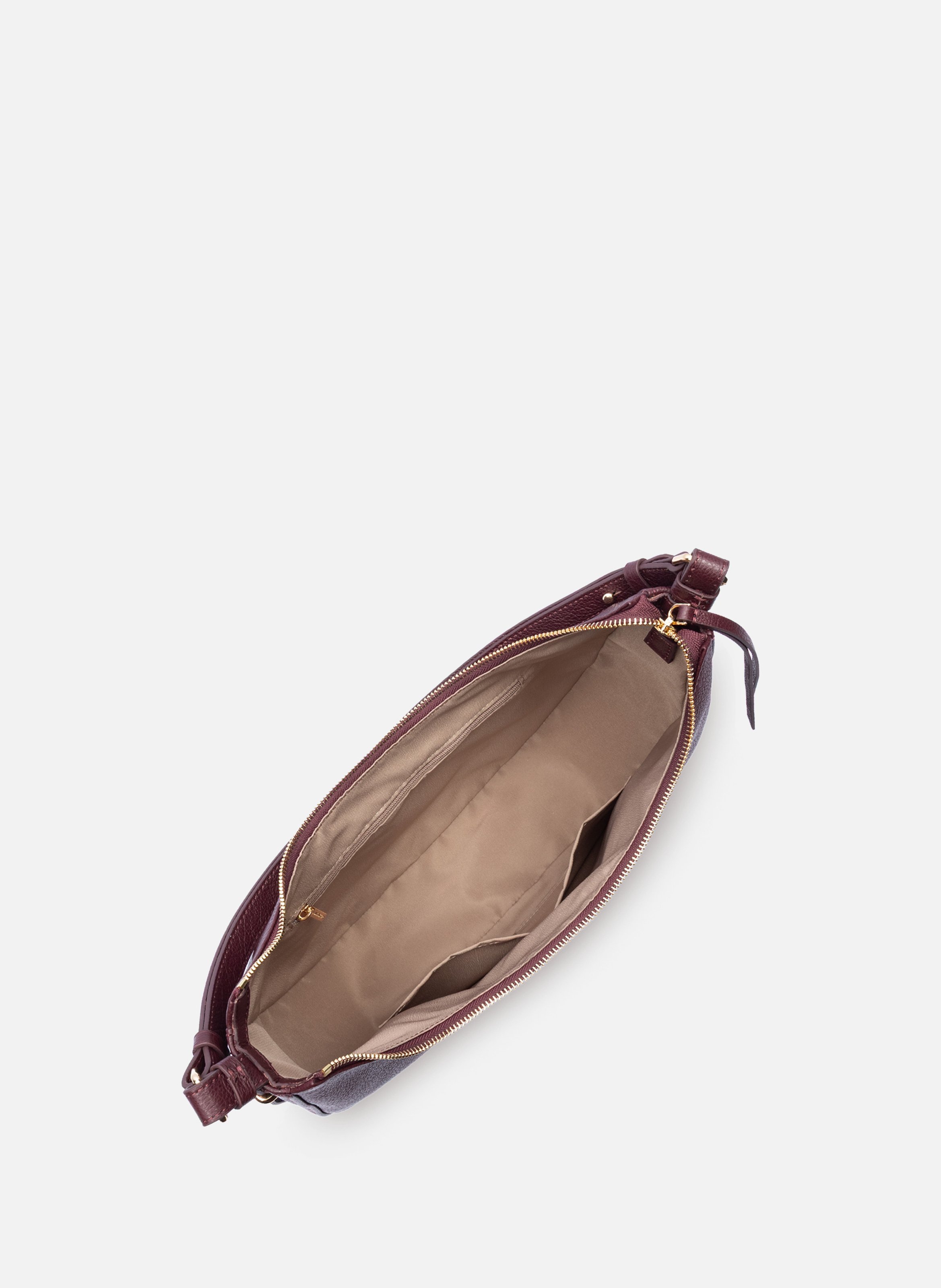 Grand sac hobo - dune | Rouge LANCASTER Femme