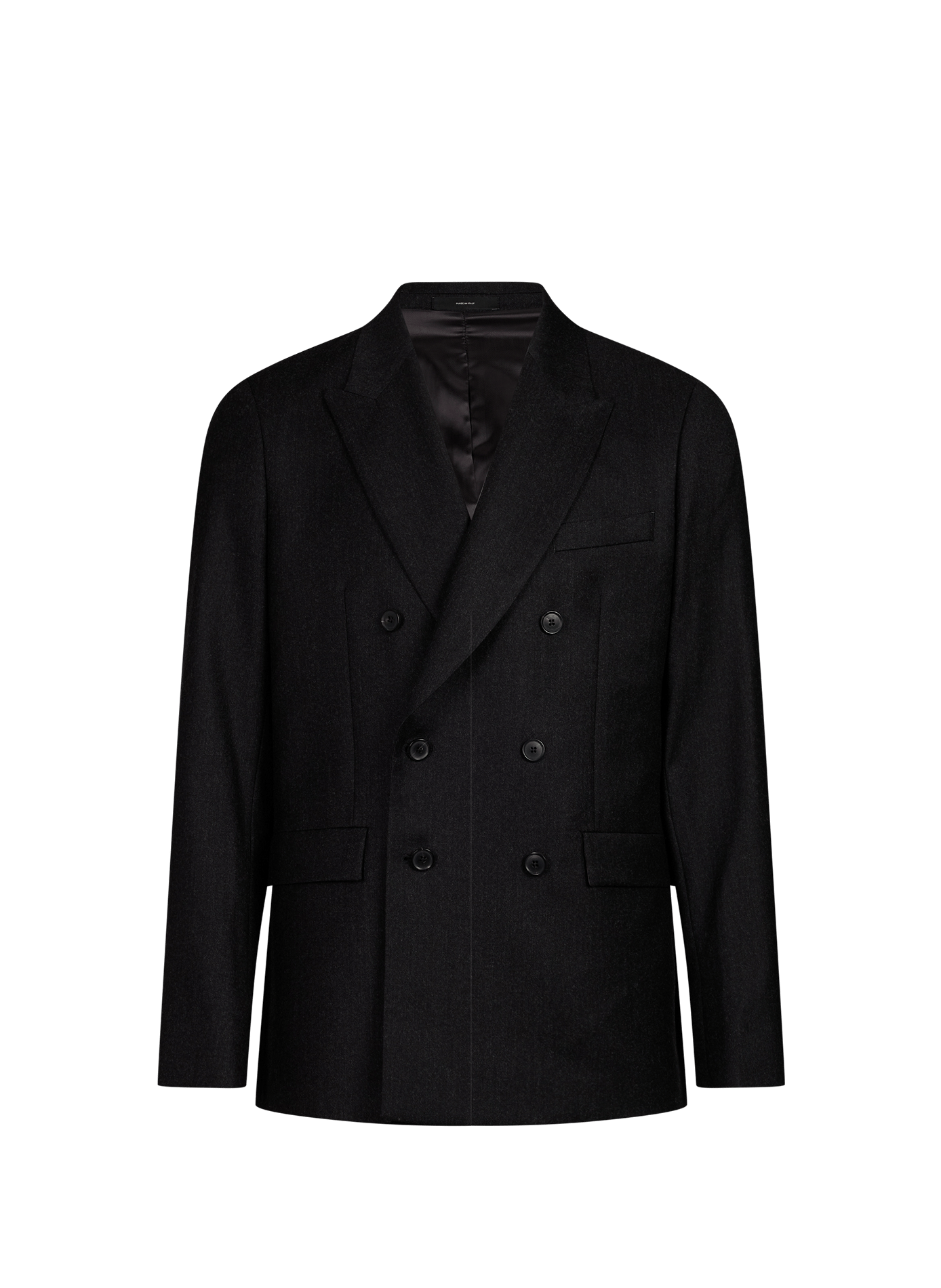 Blazer uni en laine et cachemire mélangé PAUL SMITH Gris
