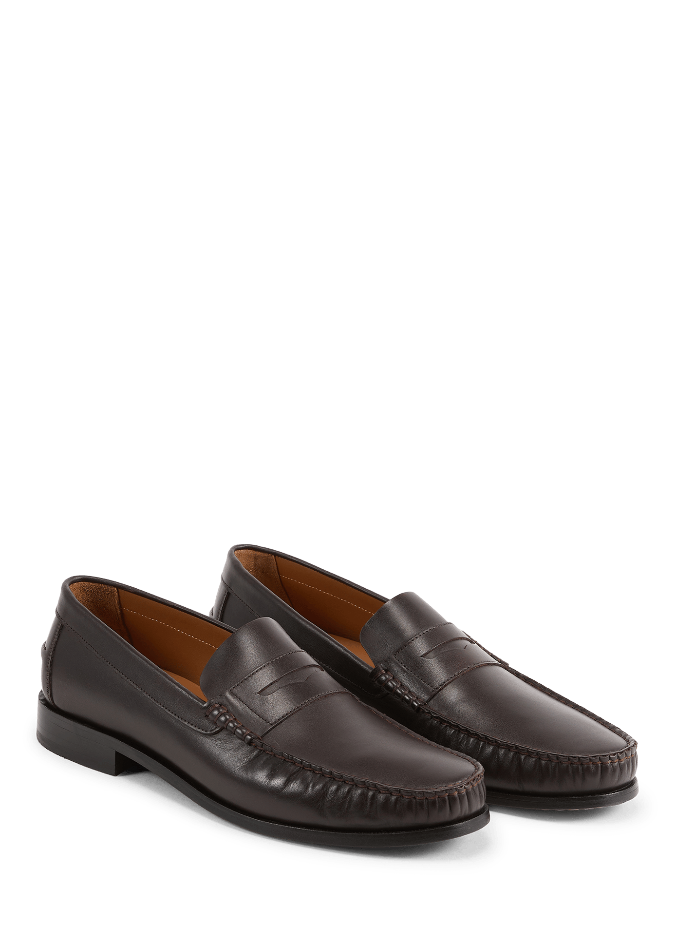 Mocassins COBHAM en cuir  | Marron HACKETT Homme