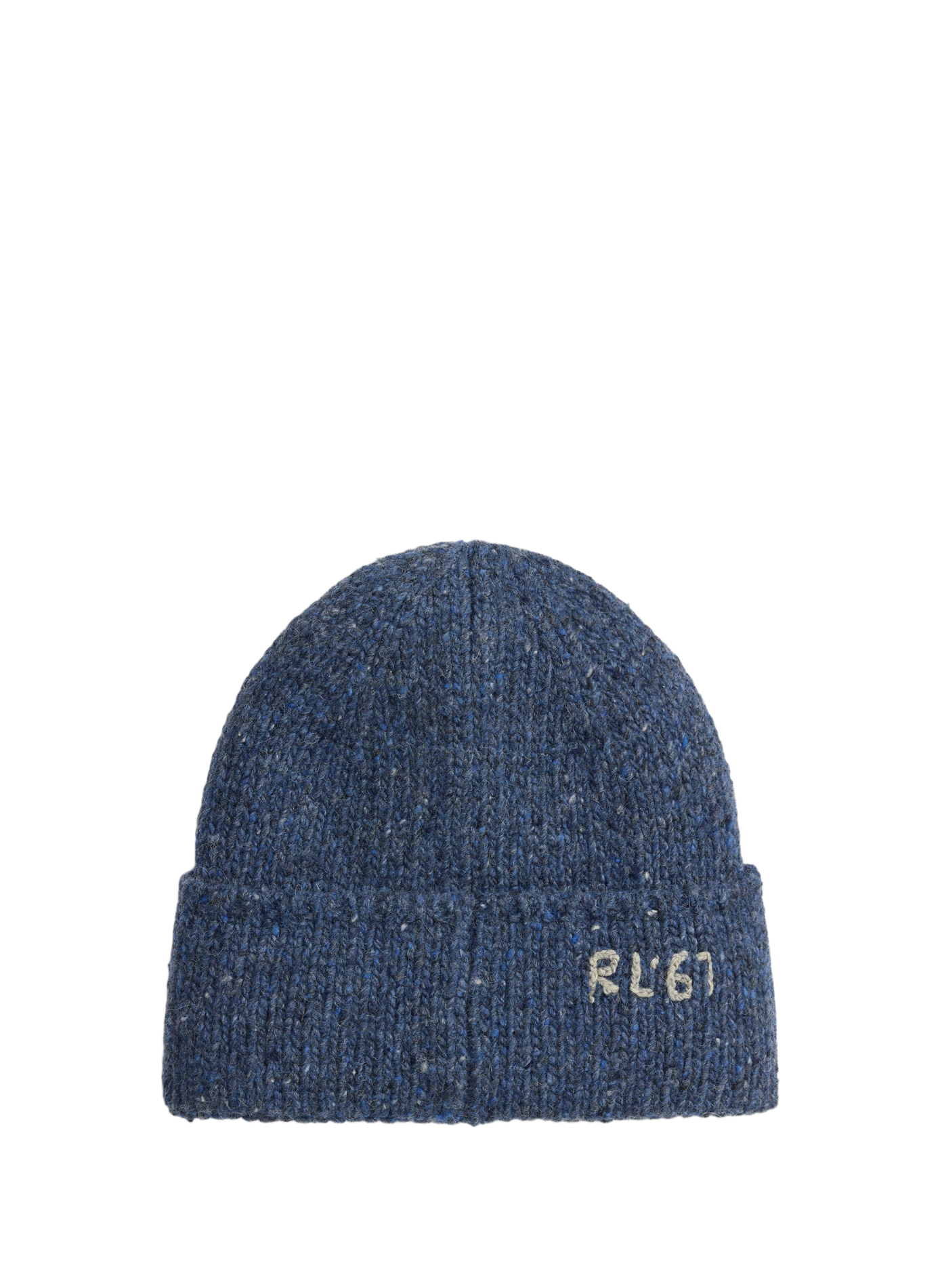 Bedruckte Mütze aus Wollmischung POLO RALPH LAUREN Blau