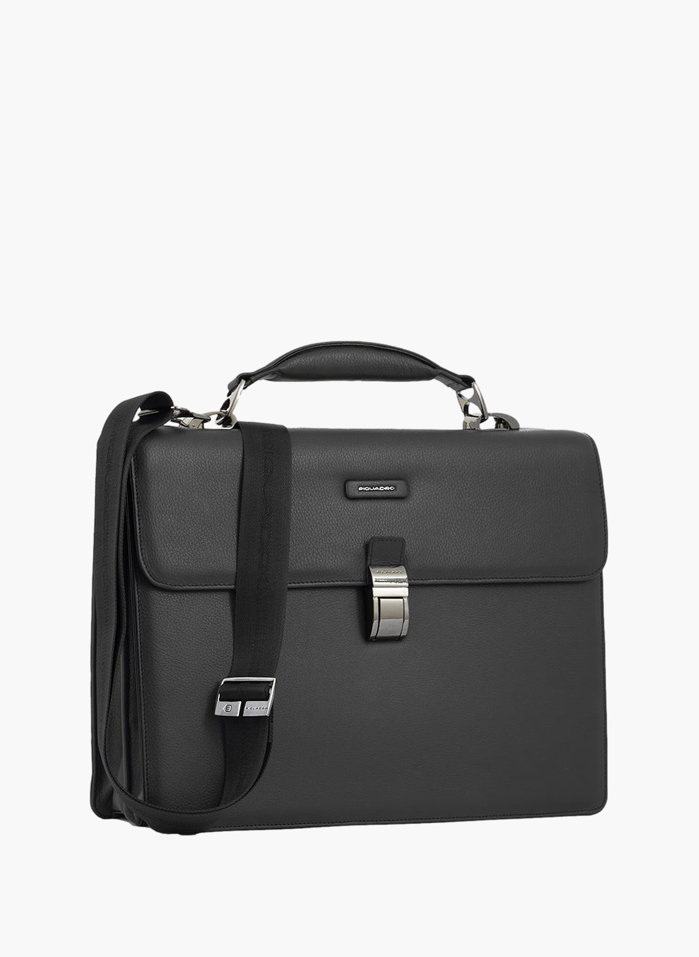 Laptophoes 14 inch PIQUADRO Zwart