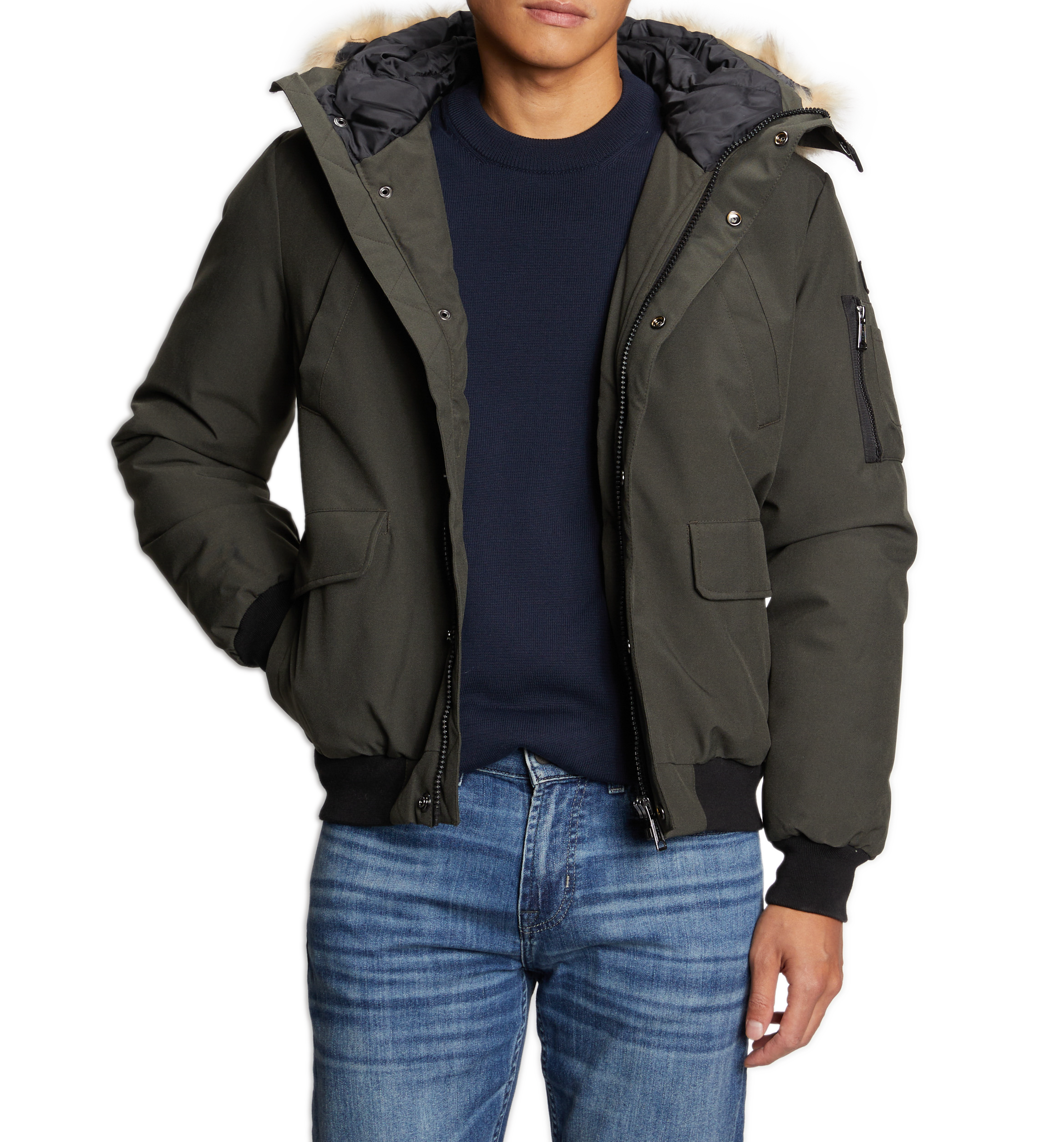 Keyburn Mantel SCHOTT Khaki