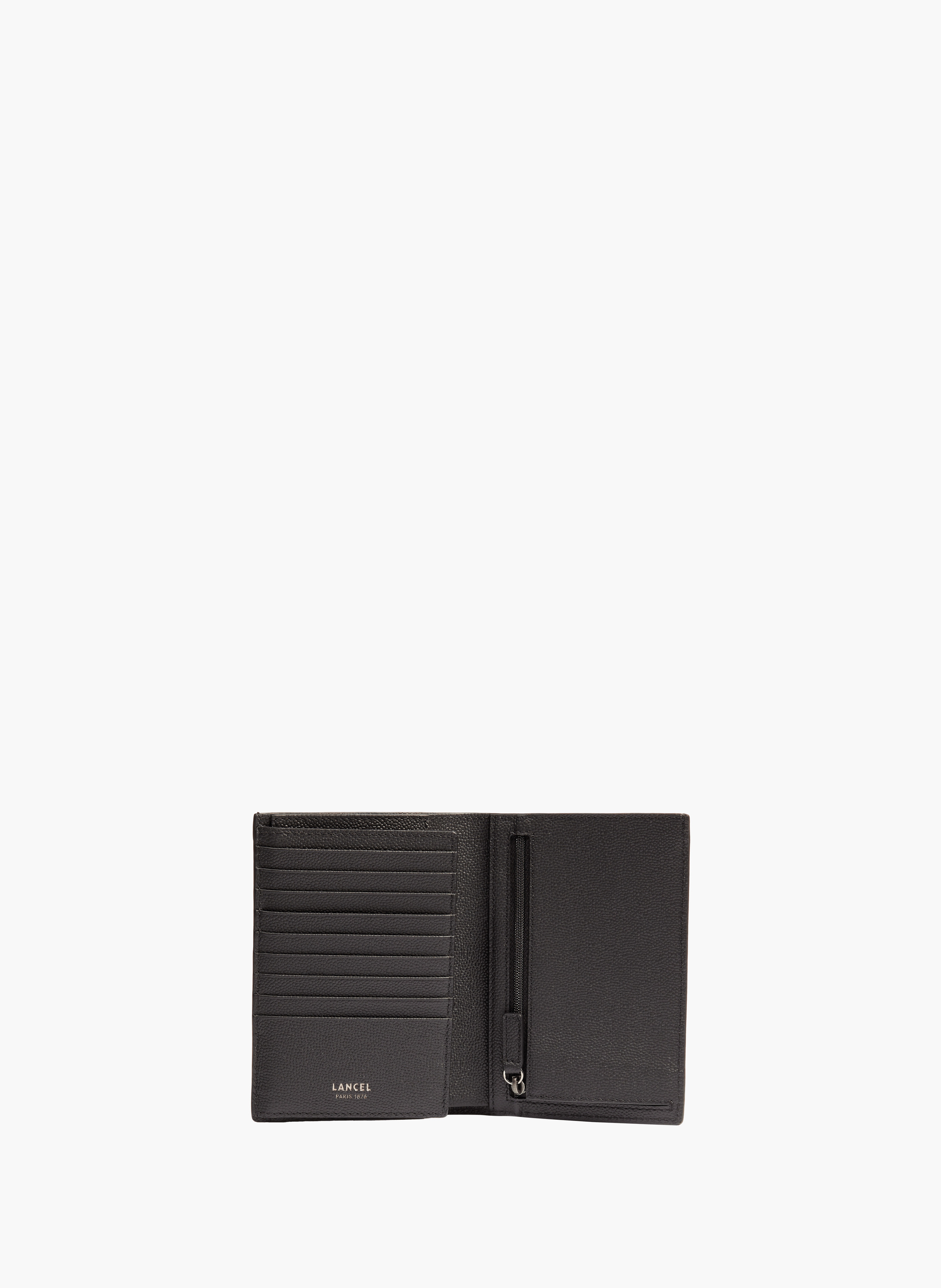 Portefeuille driver/9cc charlie de lancel en cuir LANCEL Noir