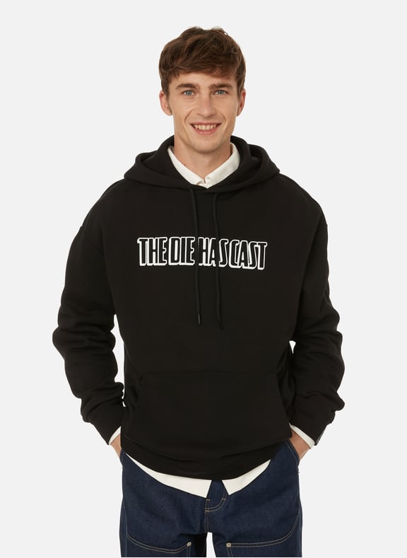 Hoodie The Dis Has Cast en coton Noir by RAF SIMONS RAF SIMONS Hoodie The Dis Has Cast en coton Noir