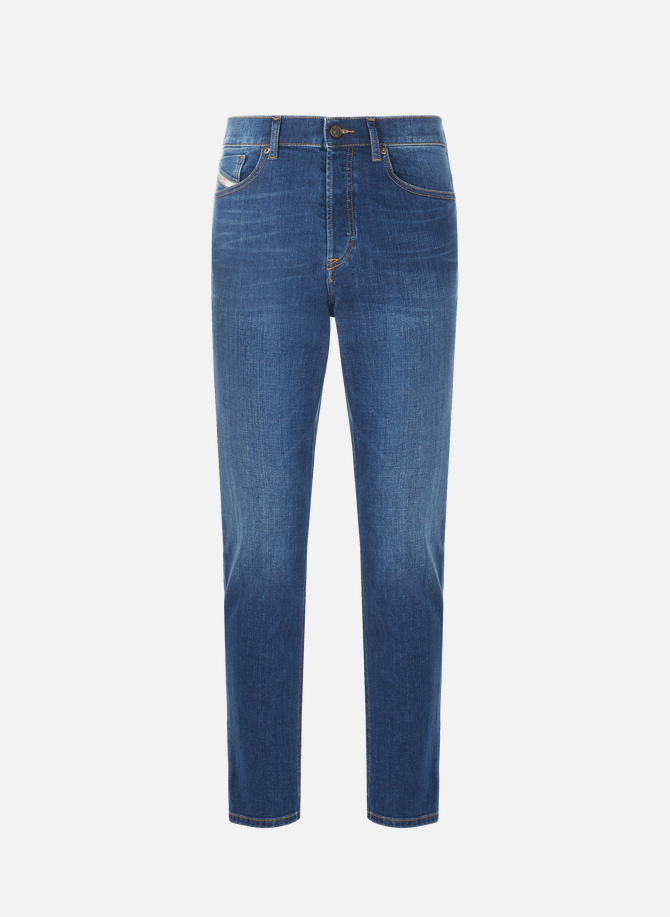 Cotton denim tapered jeans DIESEL
