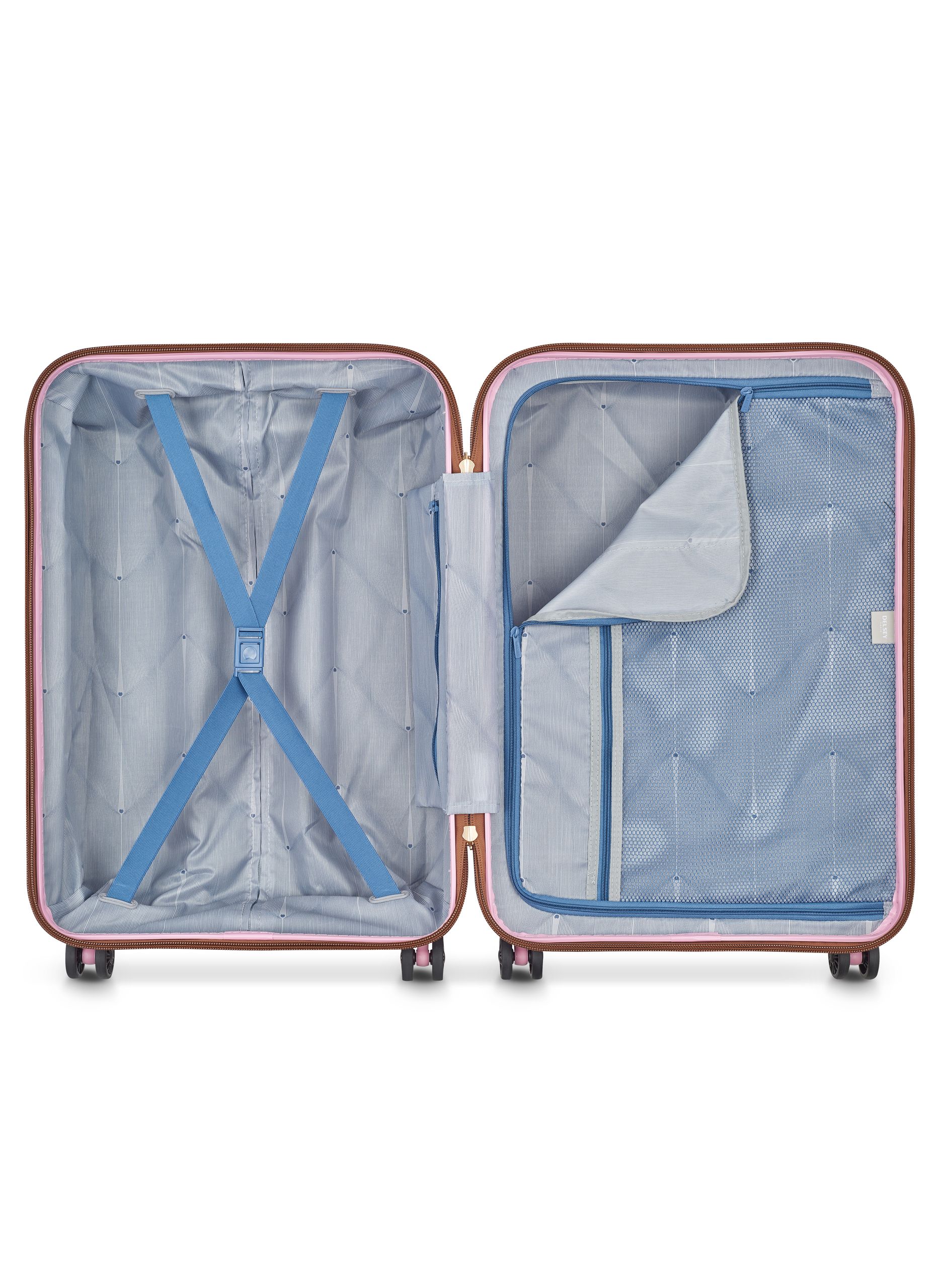 Valise soute rigide taille l - freestyle DELSEY PARIS Rose