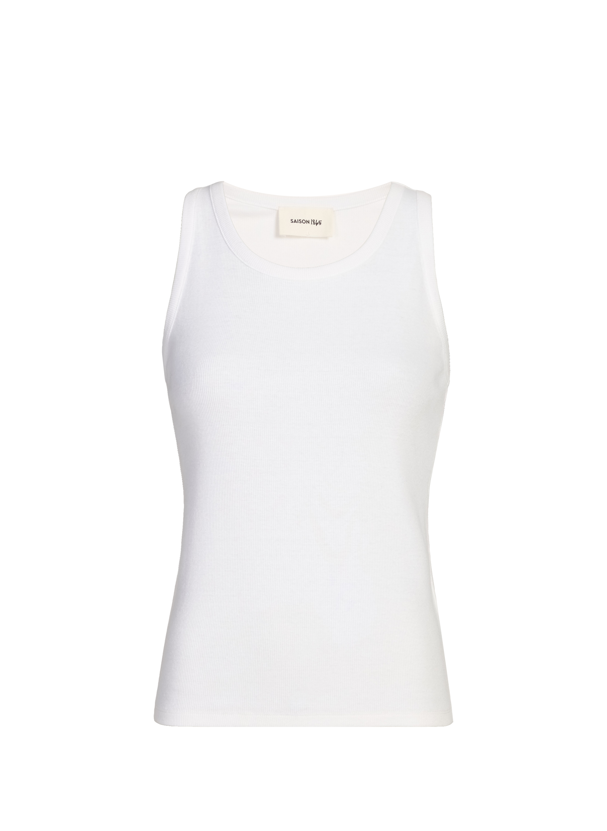 Cotton tank top  Blanc