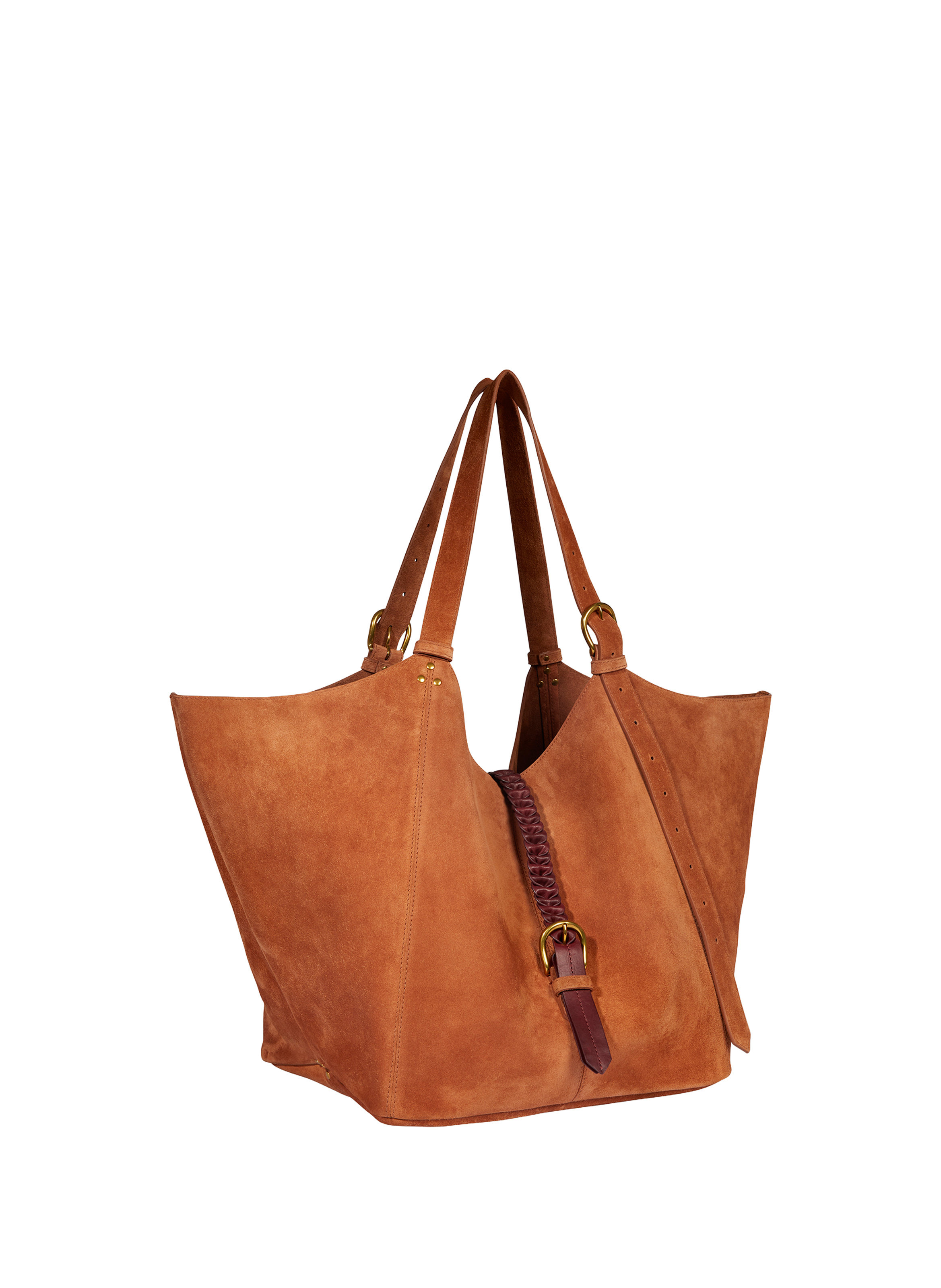 Joseph calfskin leather tote bag JÉRÔME DREYFUSS Brown