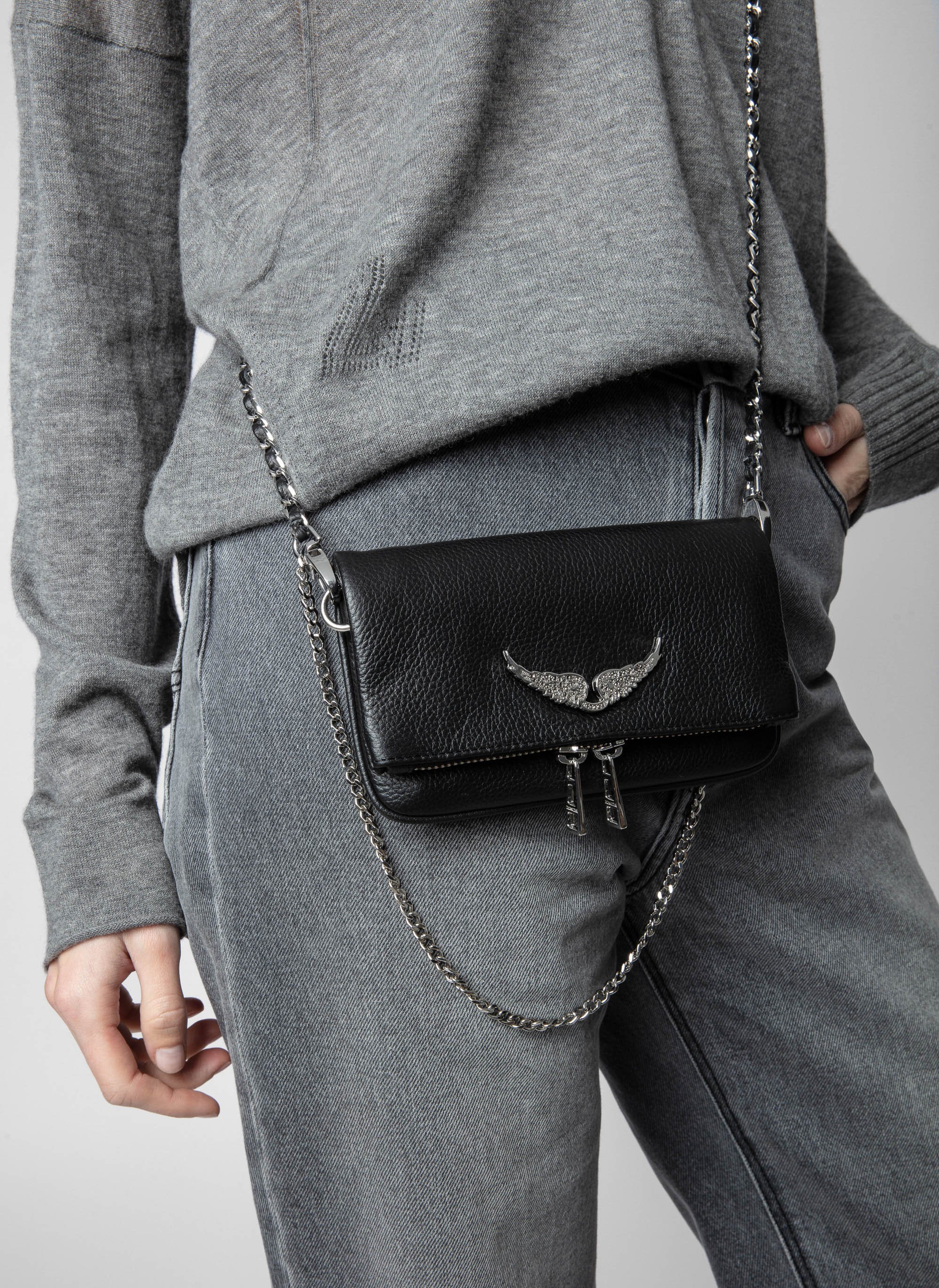 Rock nano swing your wings rock nano swing your wings ZADIG&VOLTAIRE Noir