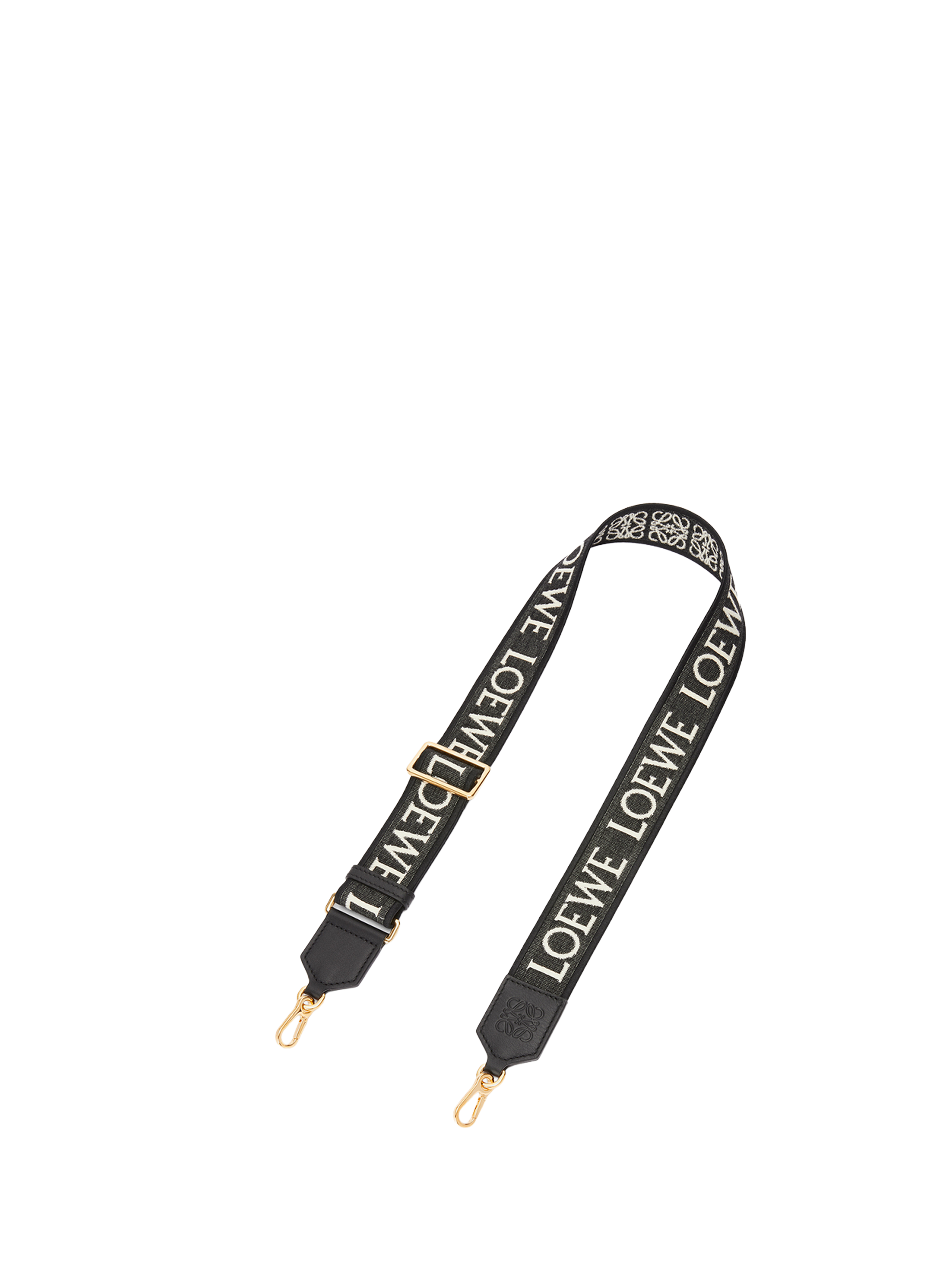 LOEWE ANAGRAM STRAP Black