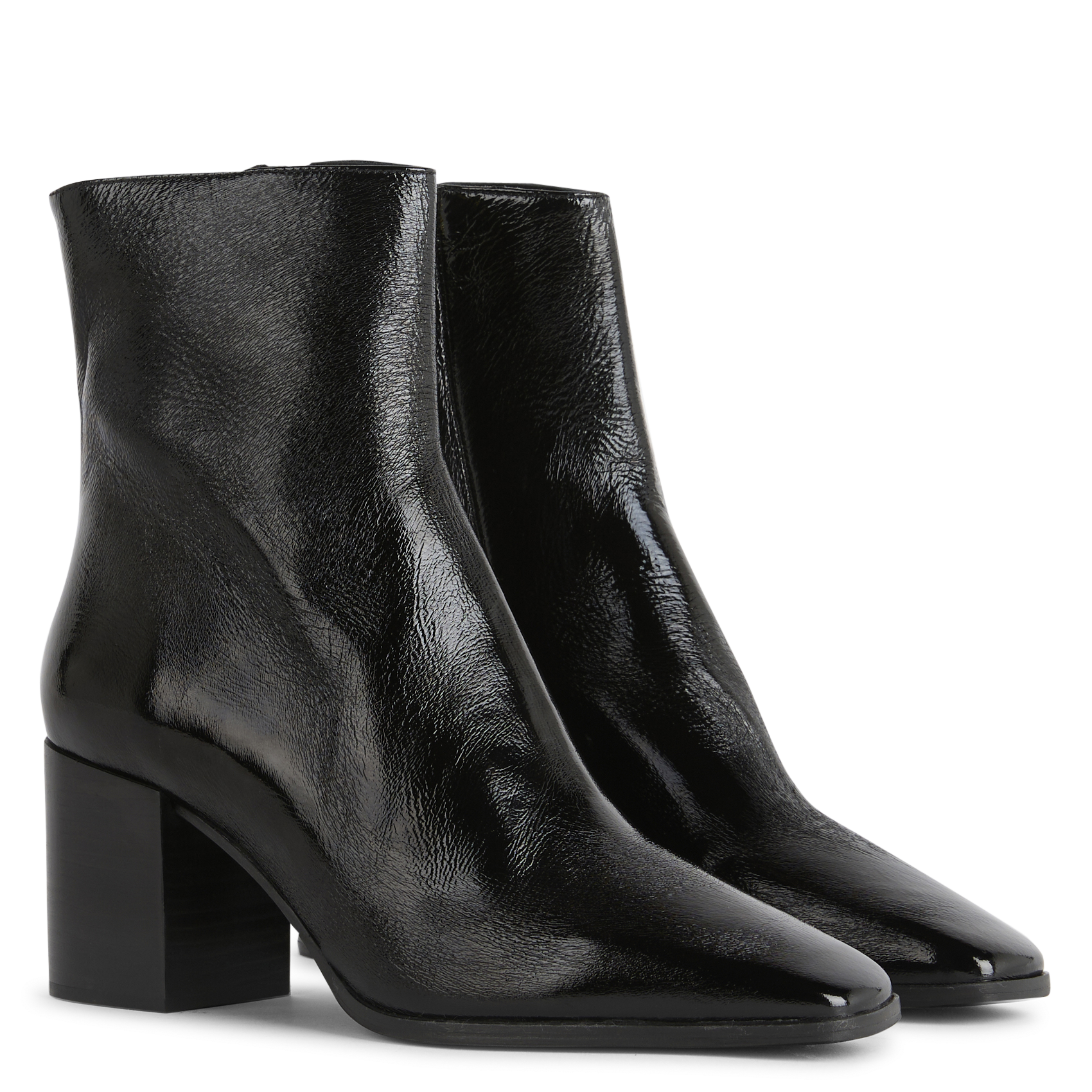 Bottines en cuir n°670 RIVECOUR Noir