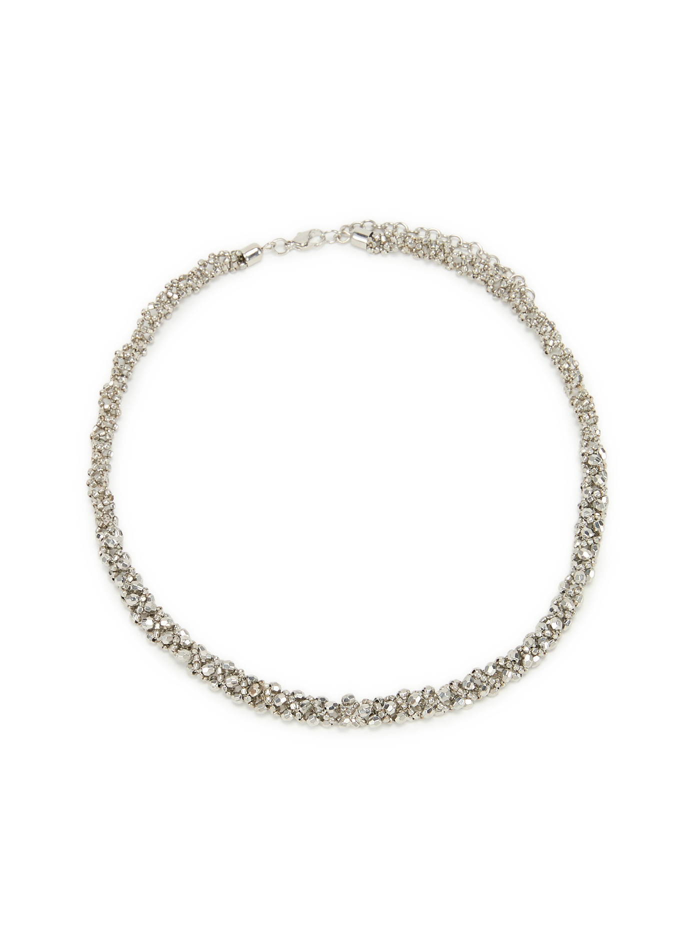 Collier tressé AU PRINTEMPS PARIS Argent