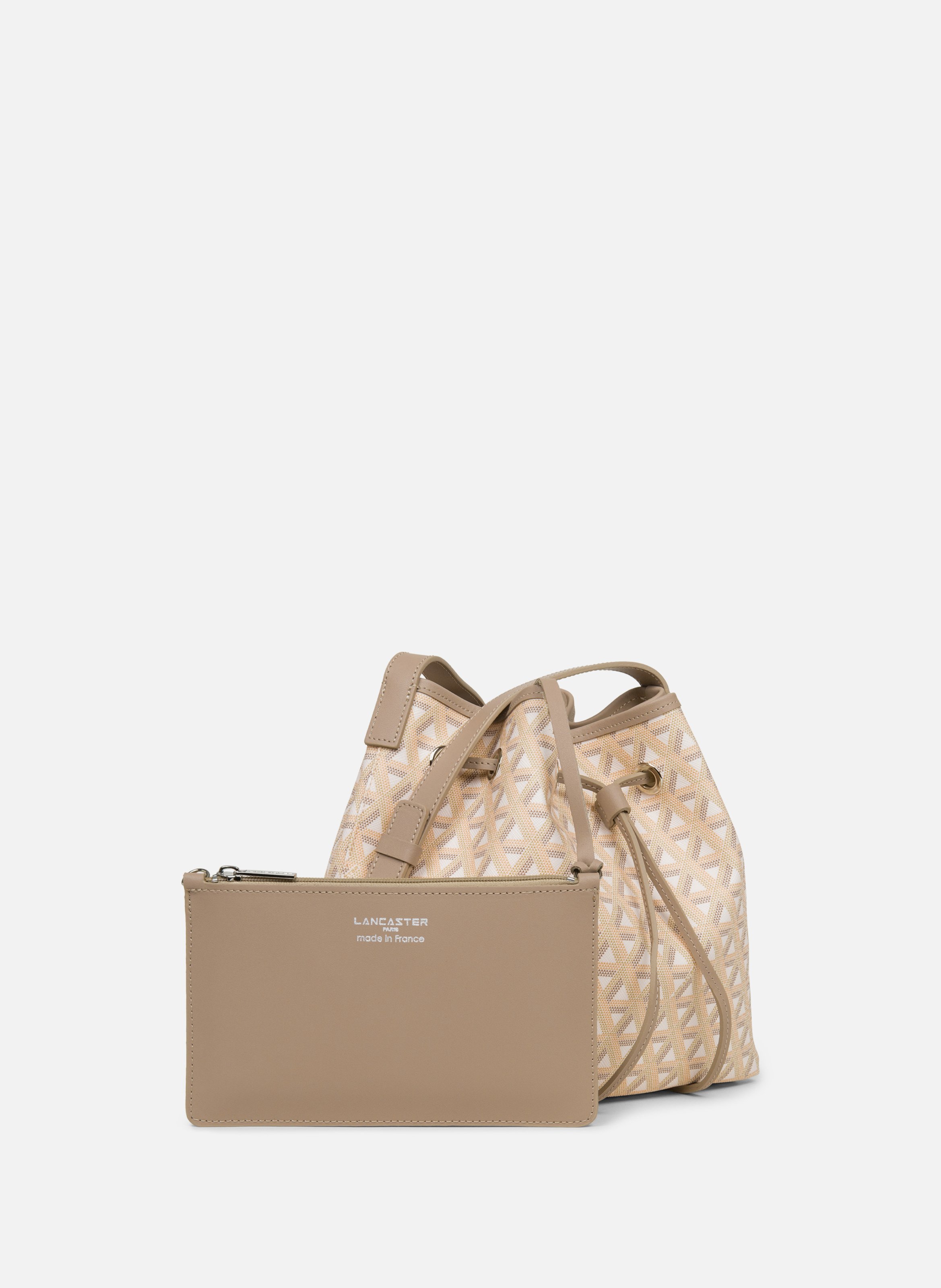 Sac bourse - ikon LANCASTER Beige