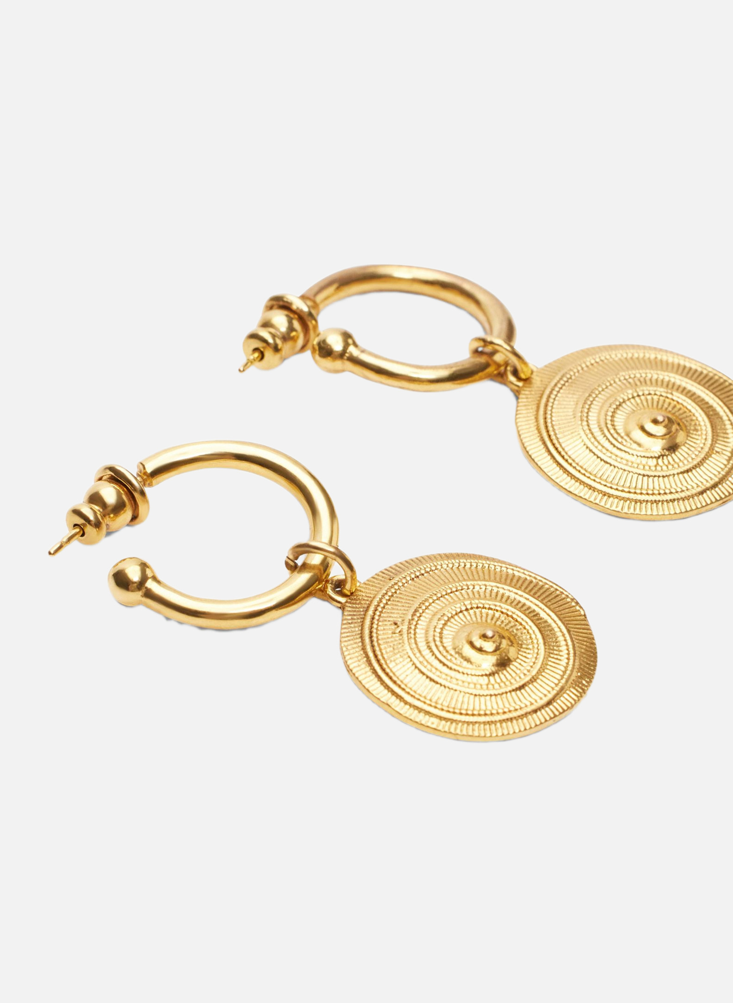 Boucle d'oreille guillerme VANESSA BRUNO Doré