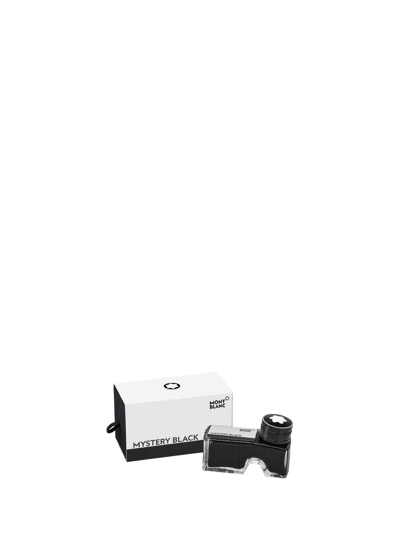 Glass inkwell MONTBLANC Black