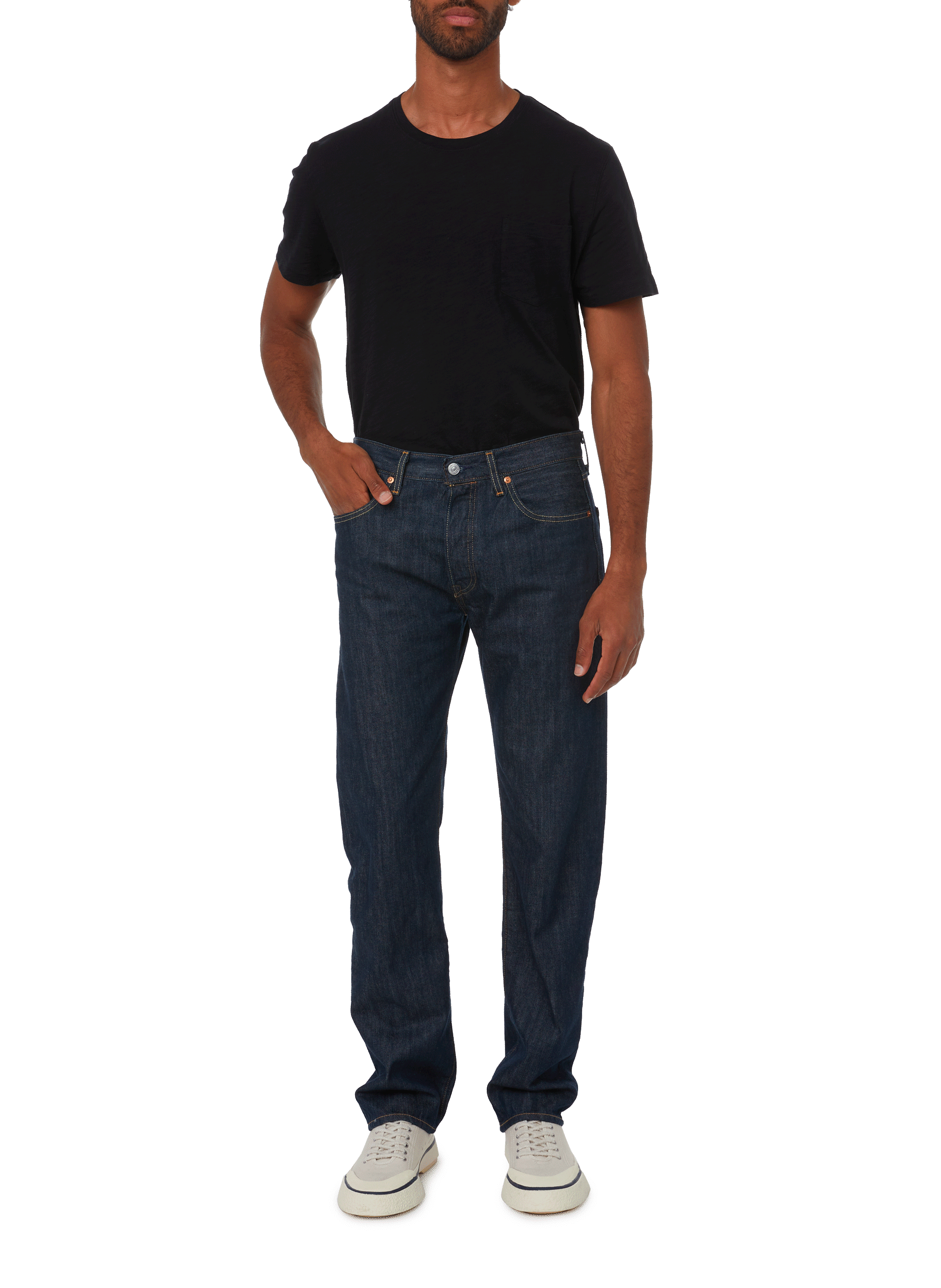 501 cotton denim jeans LEVI'S Blue