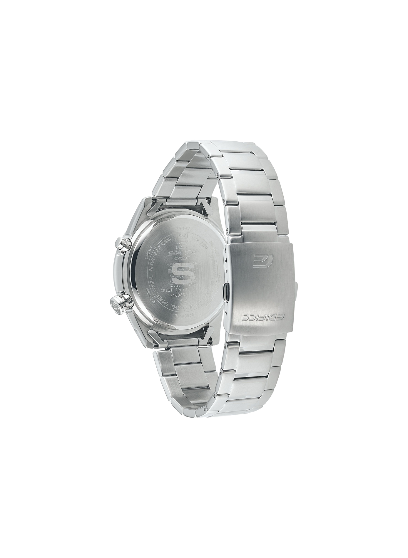 Montre analogique en acier inoxydable CASIO Noir