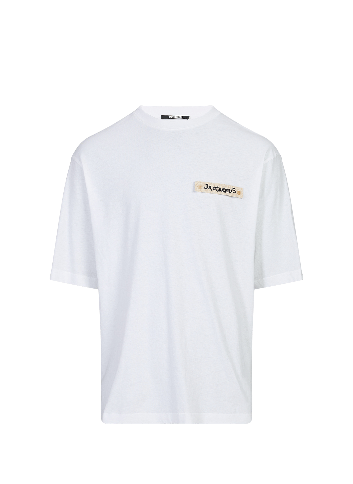 The oversized cotton Beach T-shirt JACQUEMUS White