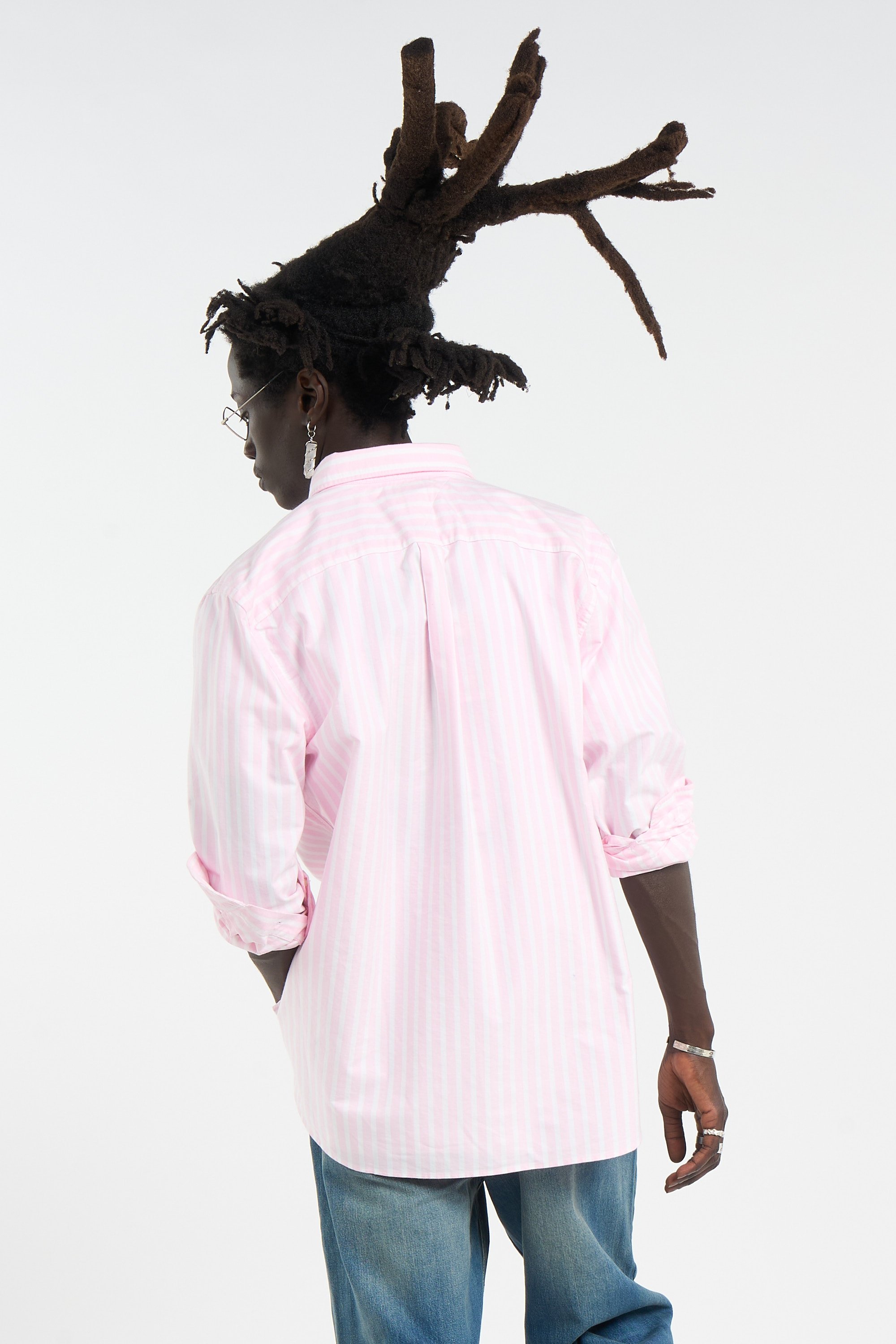 Chemise l/s c-logo CARHARTT WIP Rose