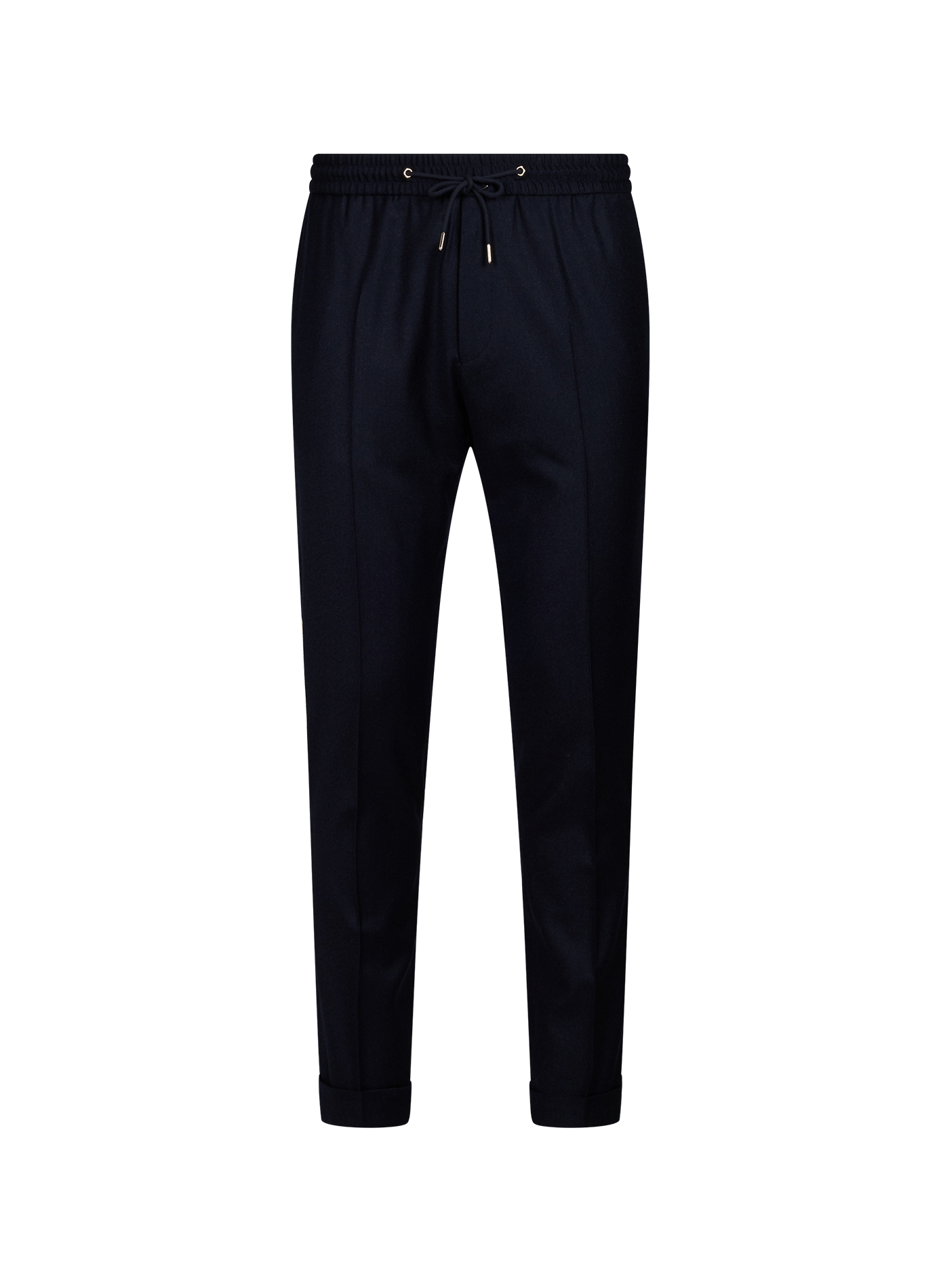 Tailored straight pants in wool and cashmere PAUL SMITH Blue