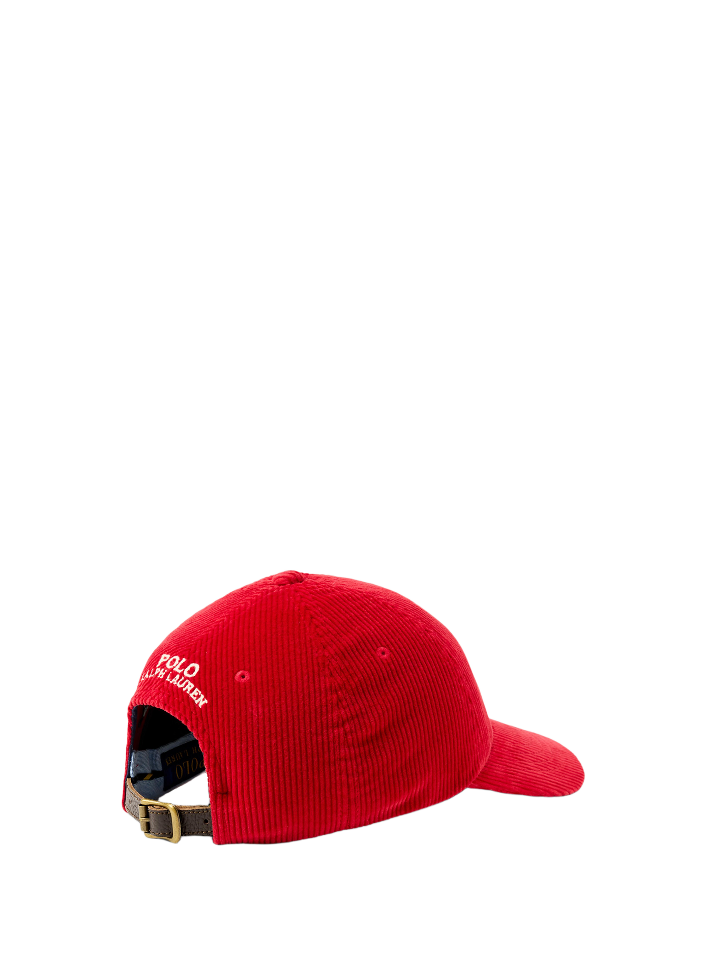 Casquette en velours côtelé | Rouge POLO RALPH LAUREN Homme
