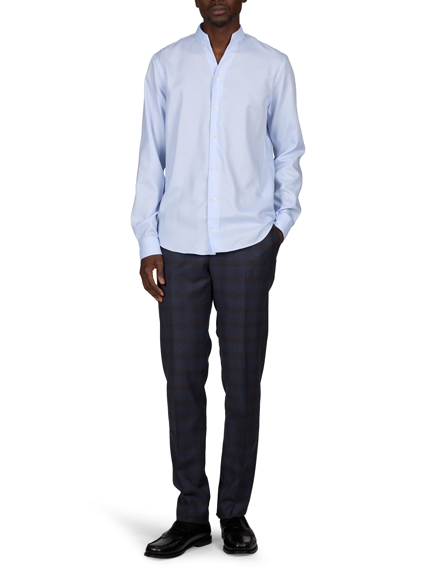 Cotton-blend shirt VAN LAACK Blue