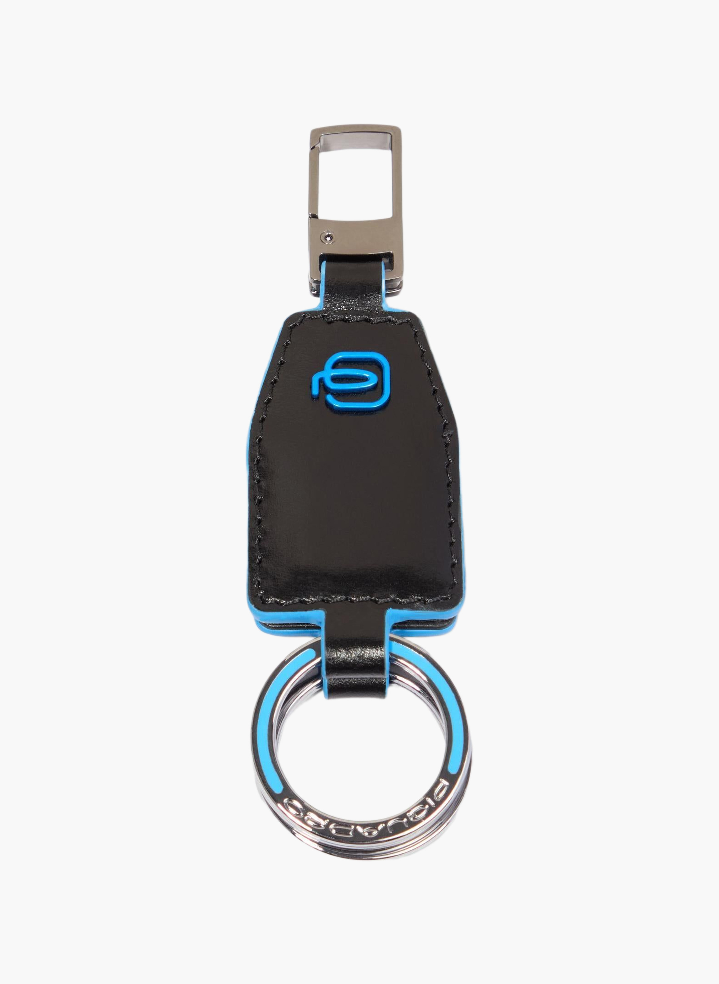 Porte-clés en cuir divisible PIQUADRO Noir