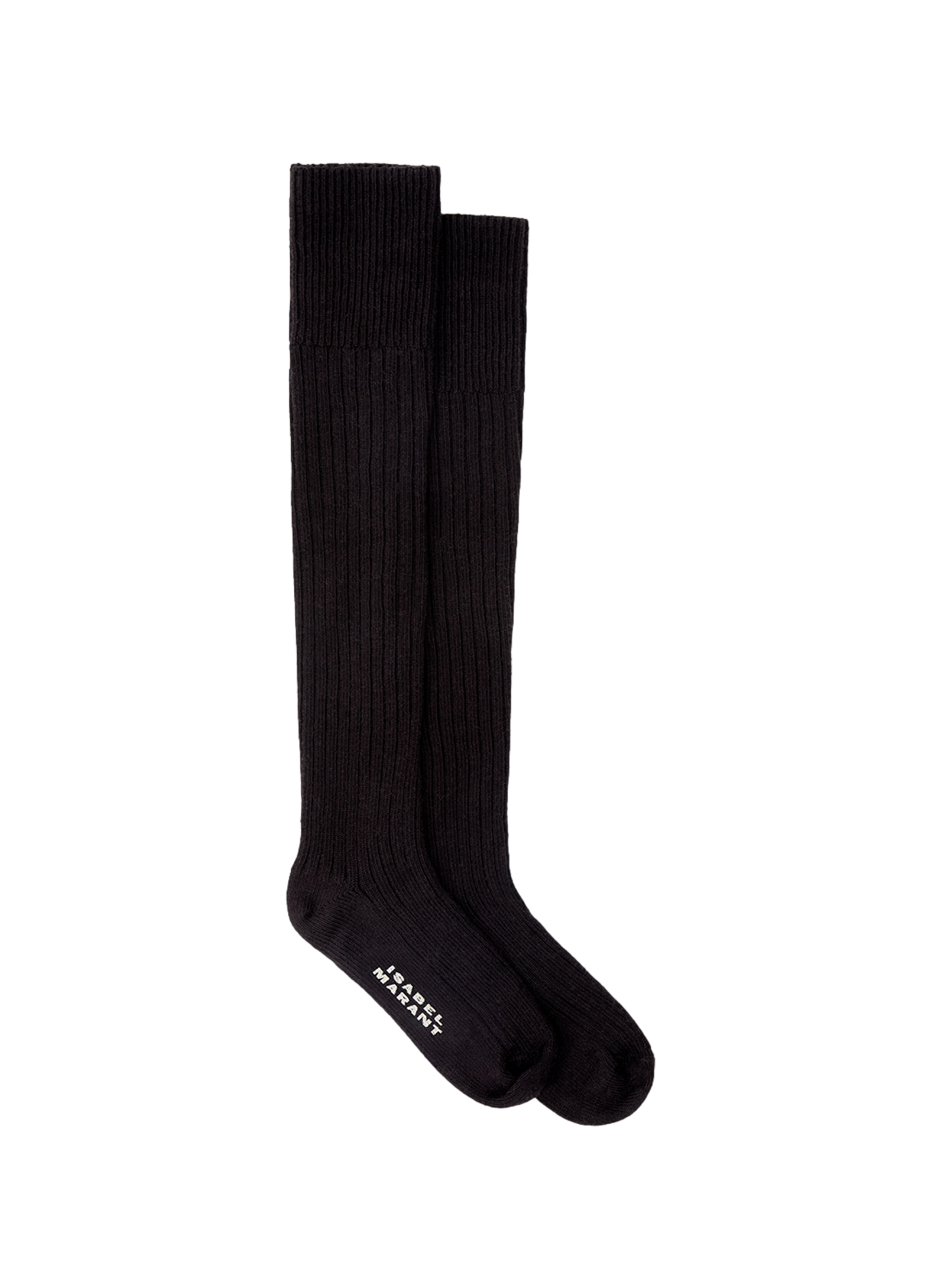 Calze alte Selver in cotone ISABEL MARANT Nero