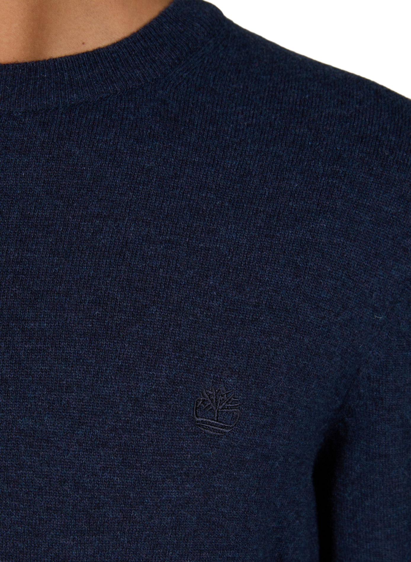 Pull droit en laine mélangée TIMBERLAND Bleu
