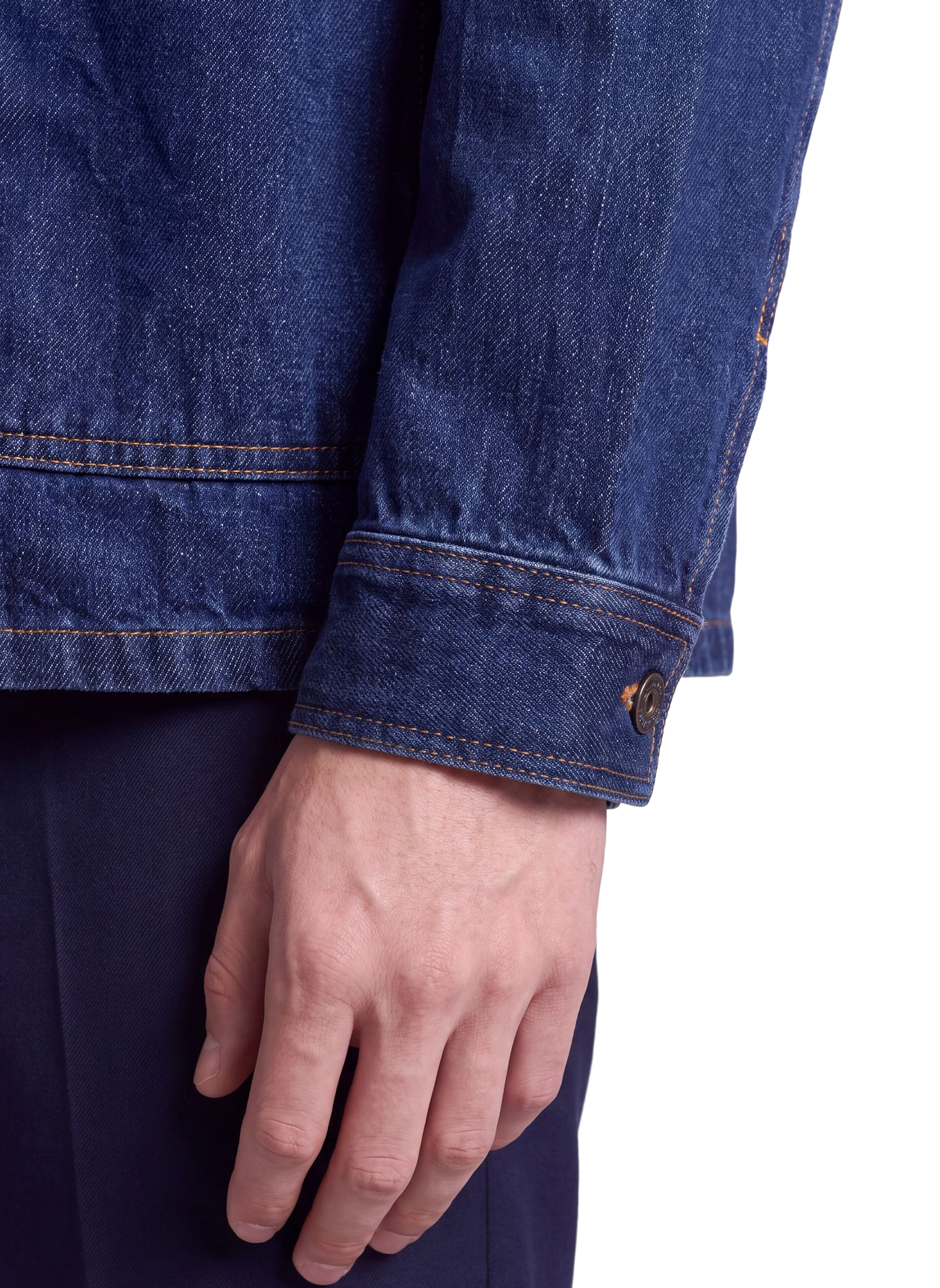 Gerade geschnittenes Denim-Overshirt aus Baumwolle SEIDENSTICKER Blau