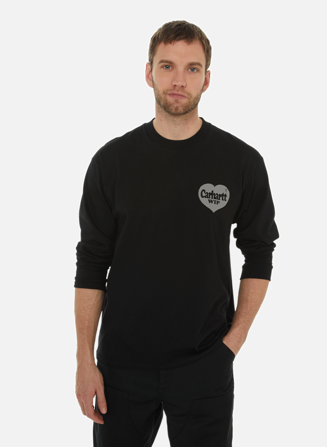 CARHARTT WIP heart pattern t-shirt