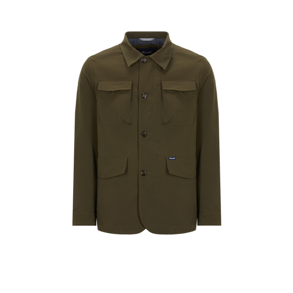 Façonnable Plain Jacket In Green