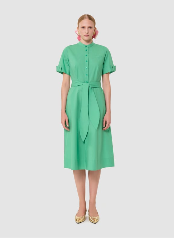 Robe évasée uni - ricochet Vert by TARA JARMON TARA JARMON Robe évasée uni - ricochet Vert