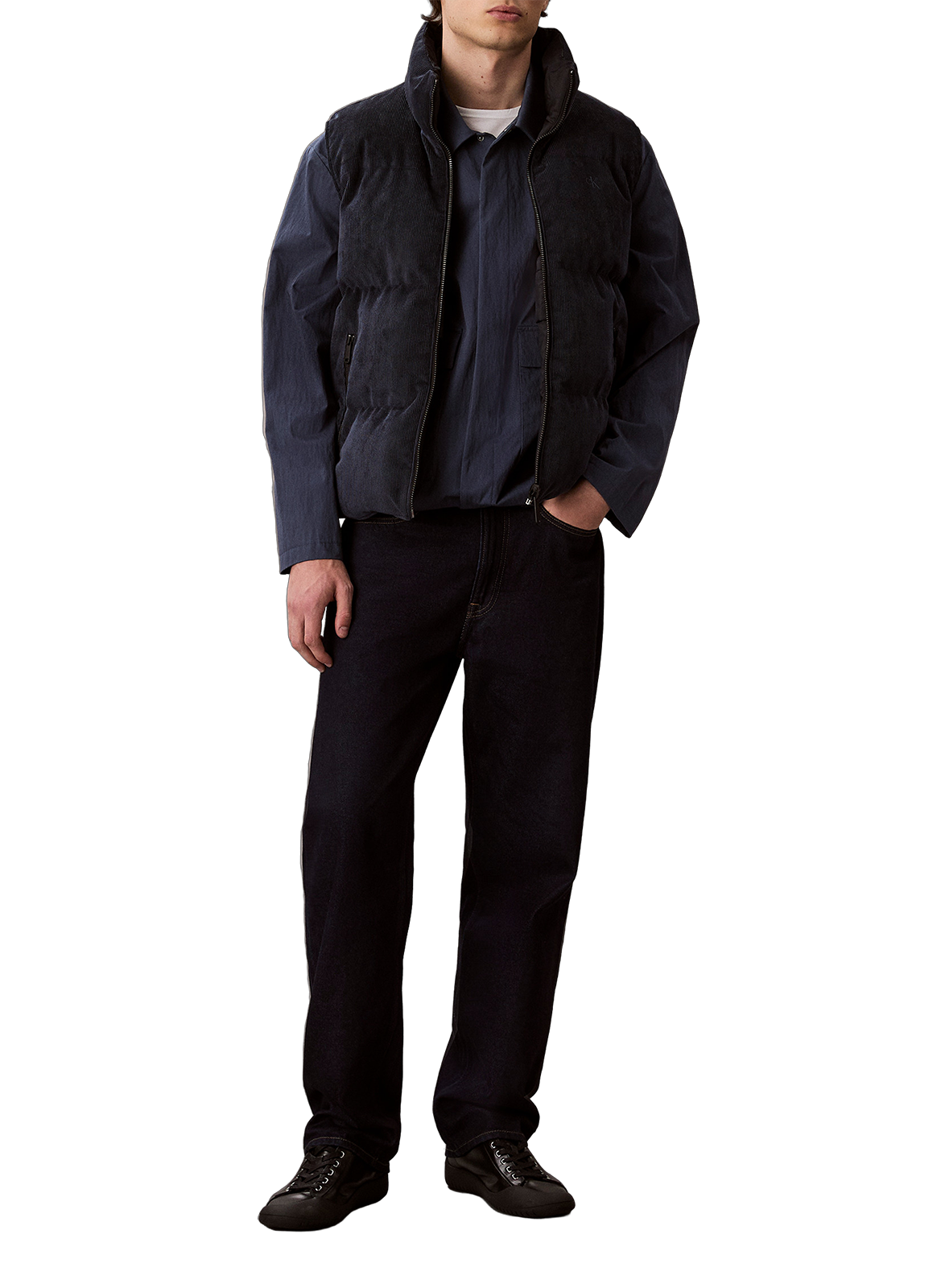 Down gilet CALVIN KLEIN Blue