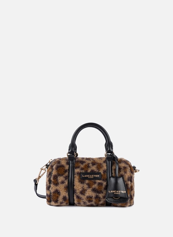 Small duffle bag - Moumoute Black by LANCASTER LANCASTER Small duffle bag - Moumoute Black
