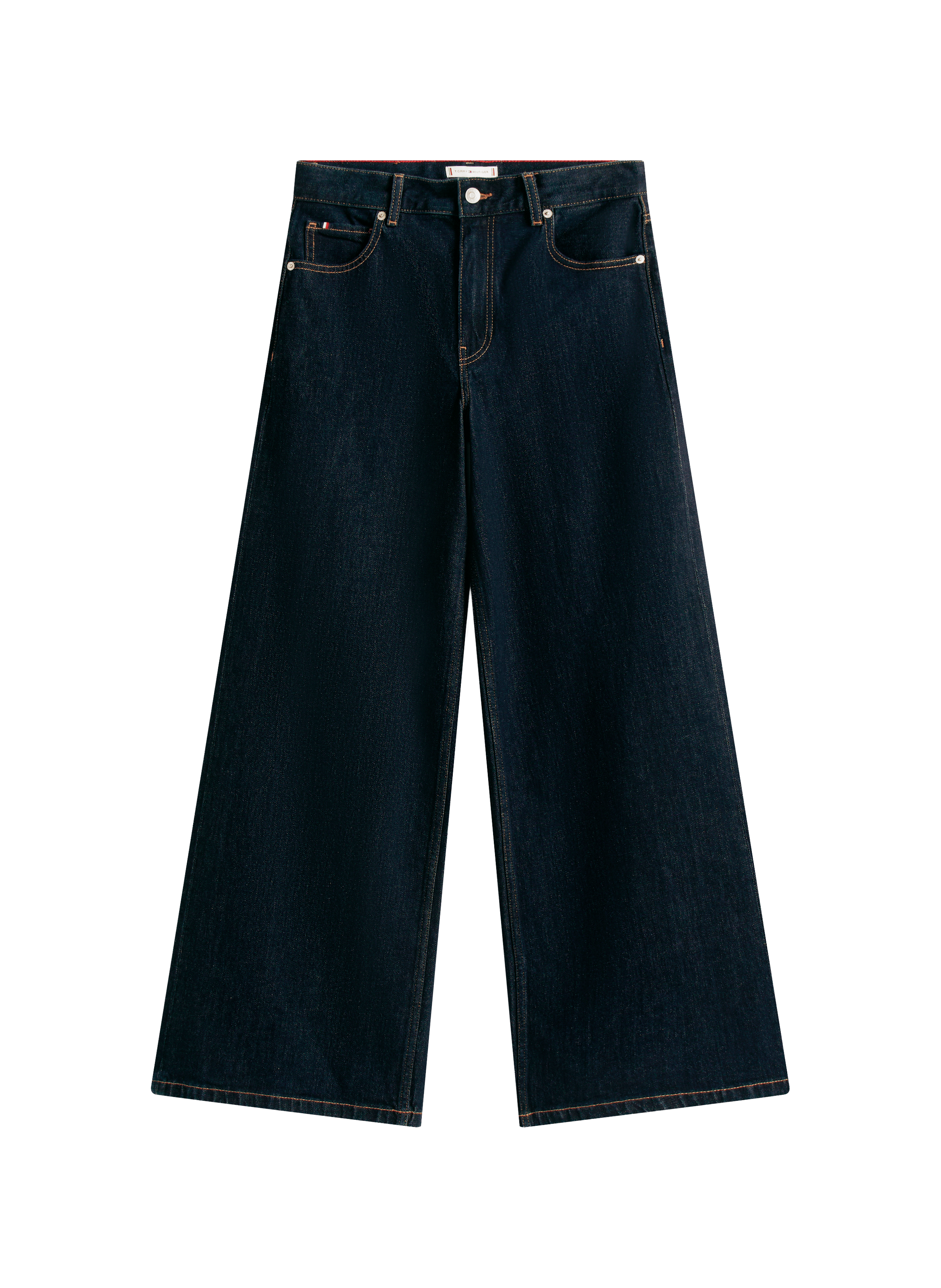 Jean ample en coton mélangé TOMMY HILFIGER Bleu