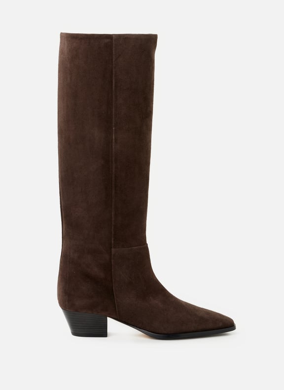 Tall leather boots Brown by AEYDE AEYDE Tall leather boots Brown