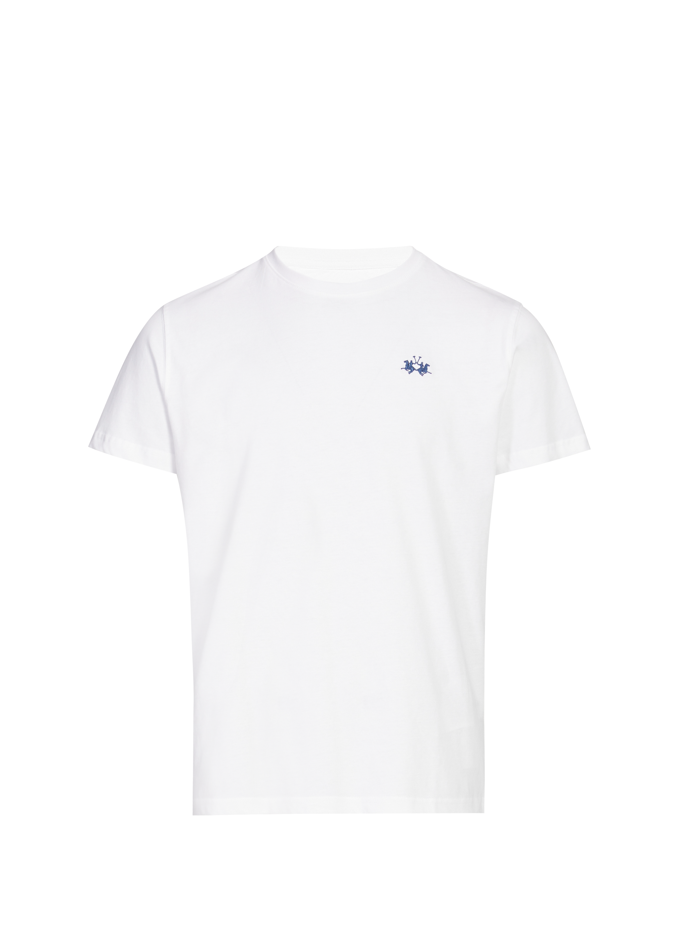 LA MARTINA Classic Cotton T-Shirt White