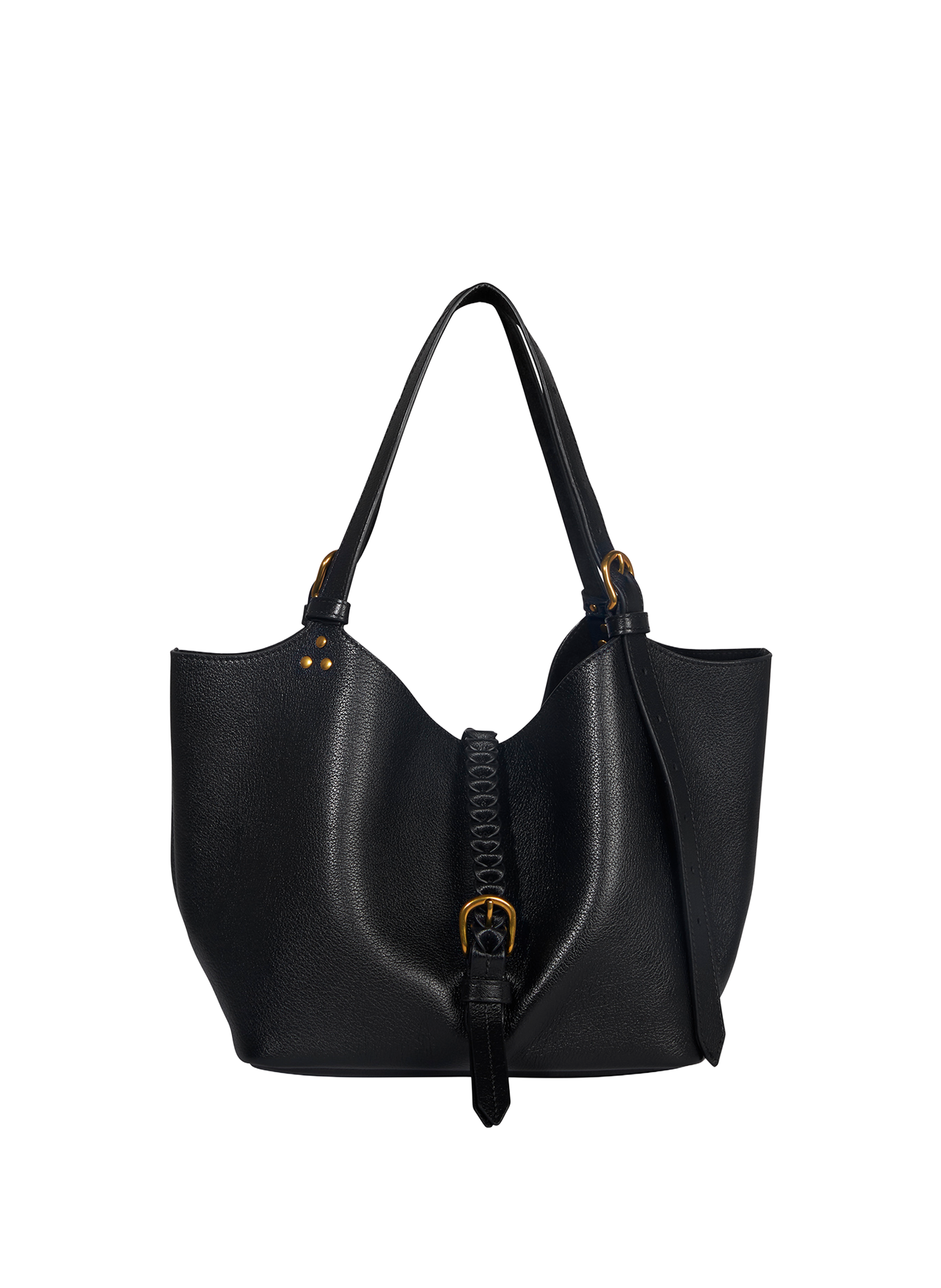 JÉRÔME DREYFUSS Joseph leather tote bag Black